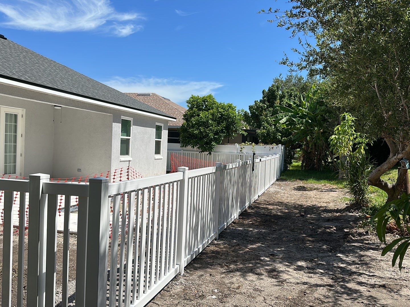 Vinyl Fence Installation using Vinyl Picket Fence by Asap fence and gates, LLC