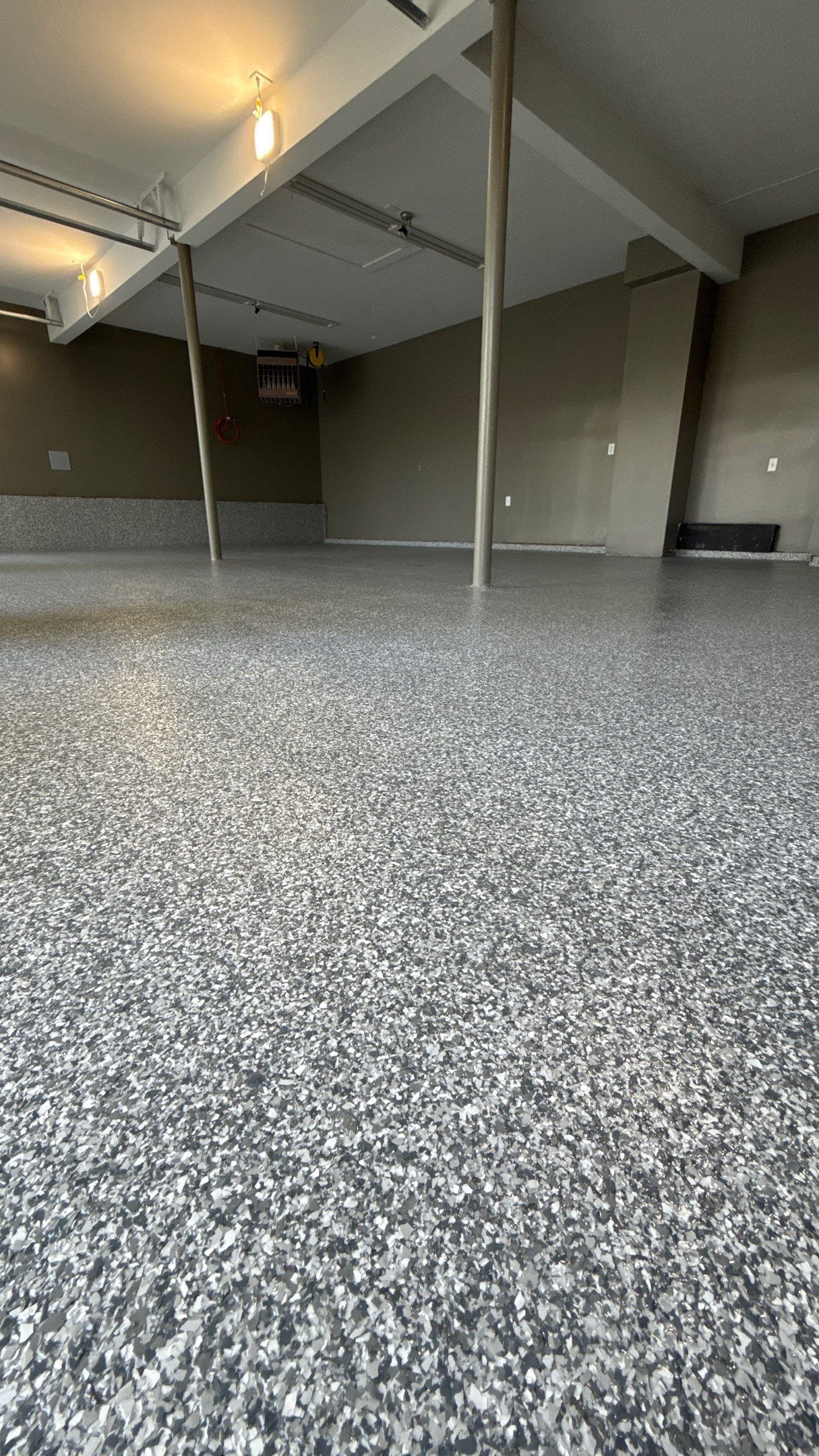 Stonehenge Flake Color Could Be Your Choice Too  by Banner Garage