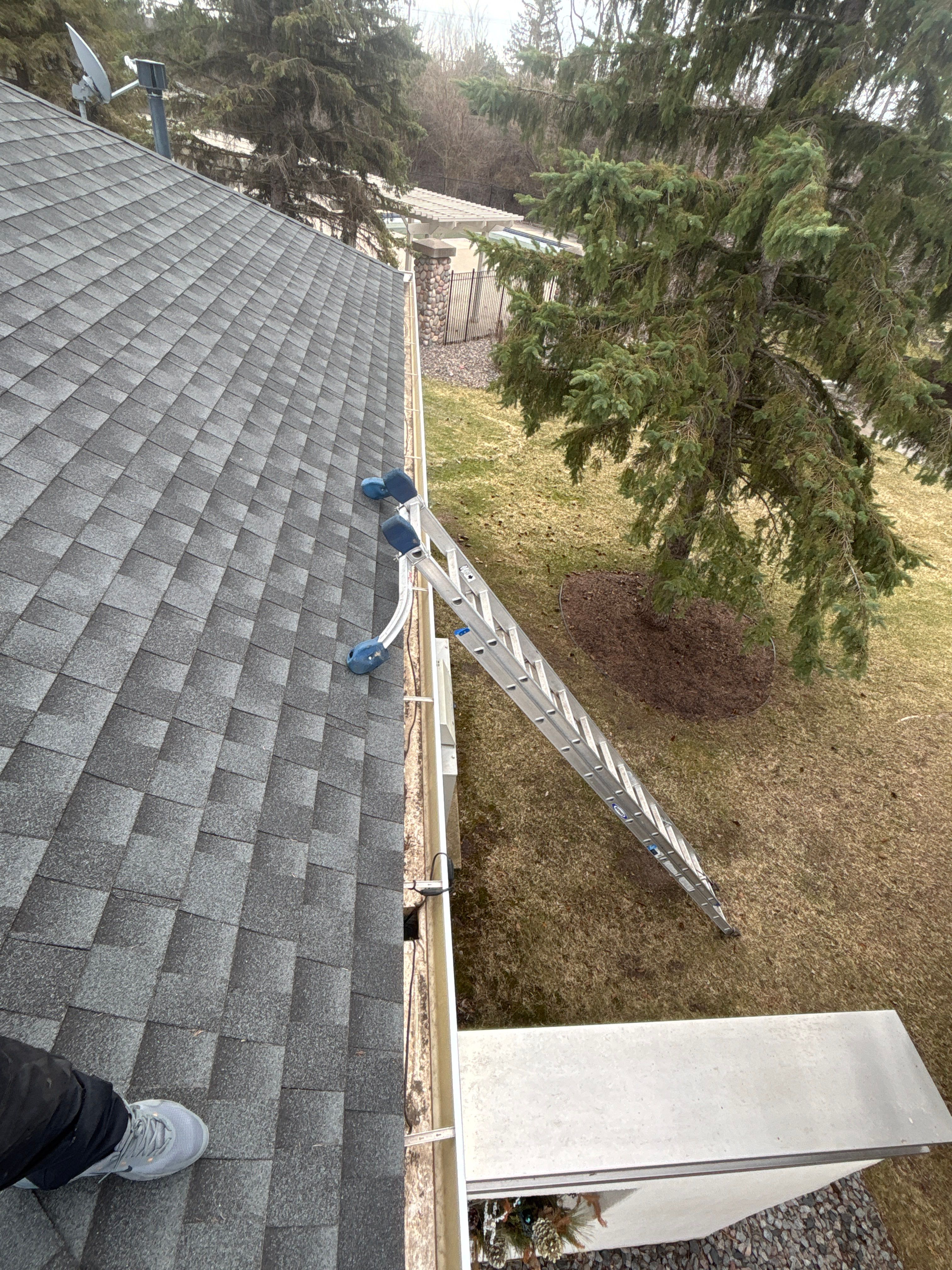Residential Gutter Cleaning and Heat Cable Maintenance in Hopkins by Next Level Seamless Gutters / Exteriors Inc.