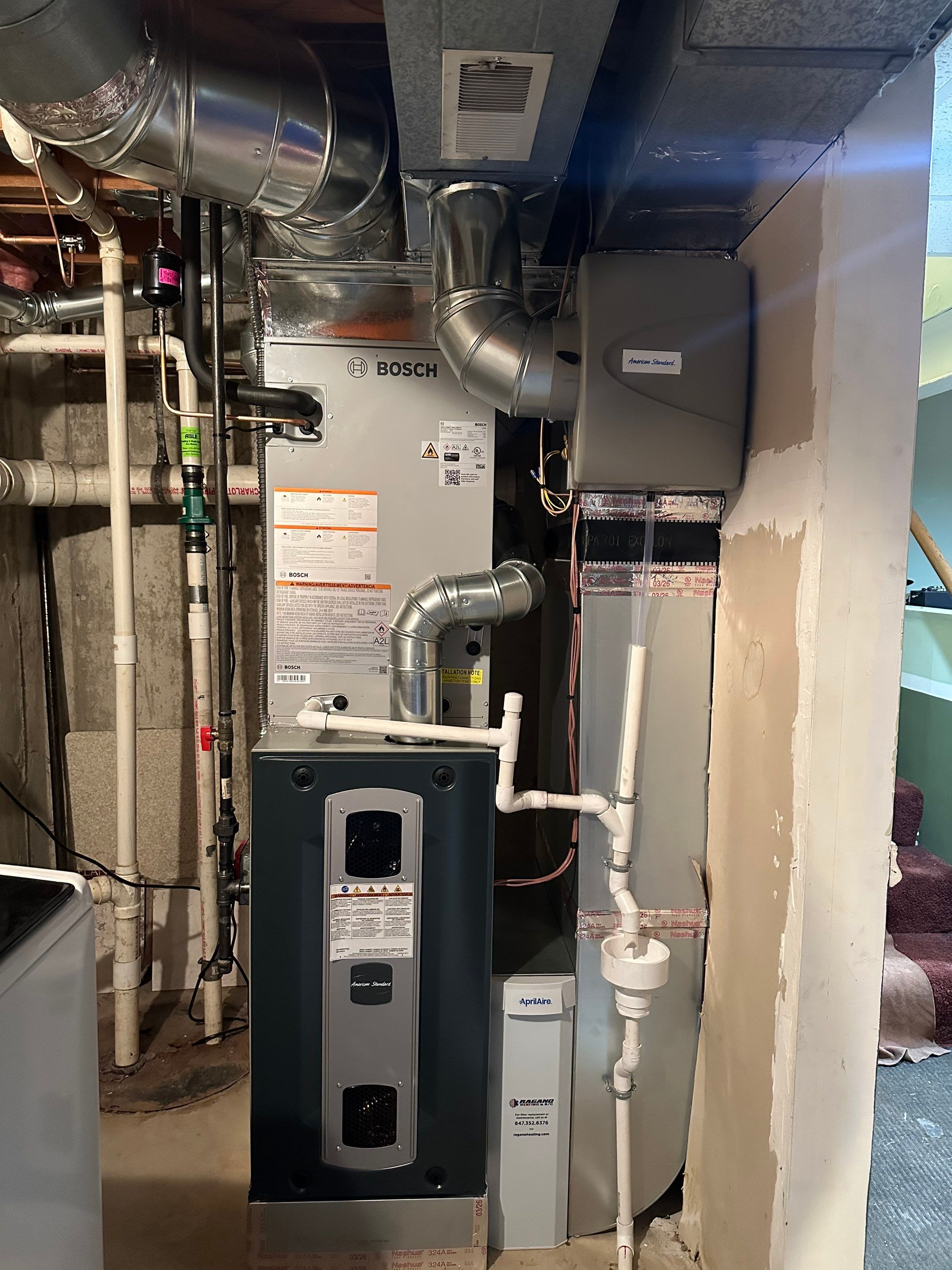 Bosch Premium Series Heat Pump 3 Ton  by Ragano Heating & Air Conditioning Inc