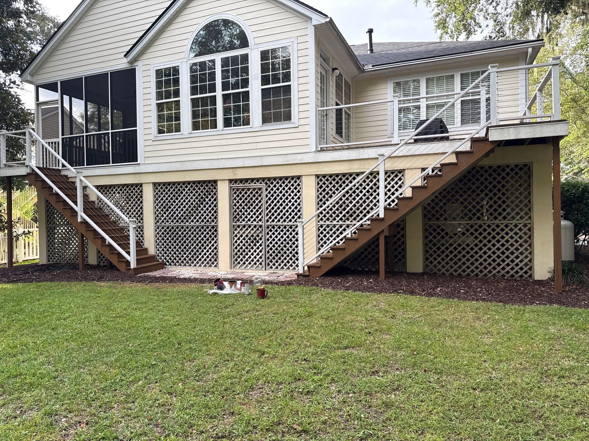 Wood Deck using Wood Stain by DuraSeal