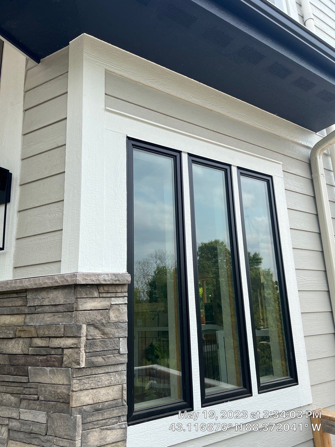 Siding Installation using LP Smart Siding by Total Restoration Services
