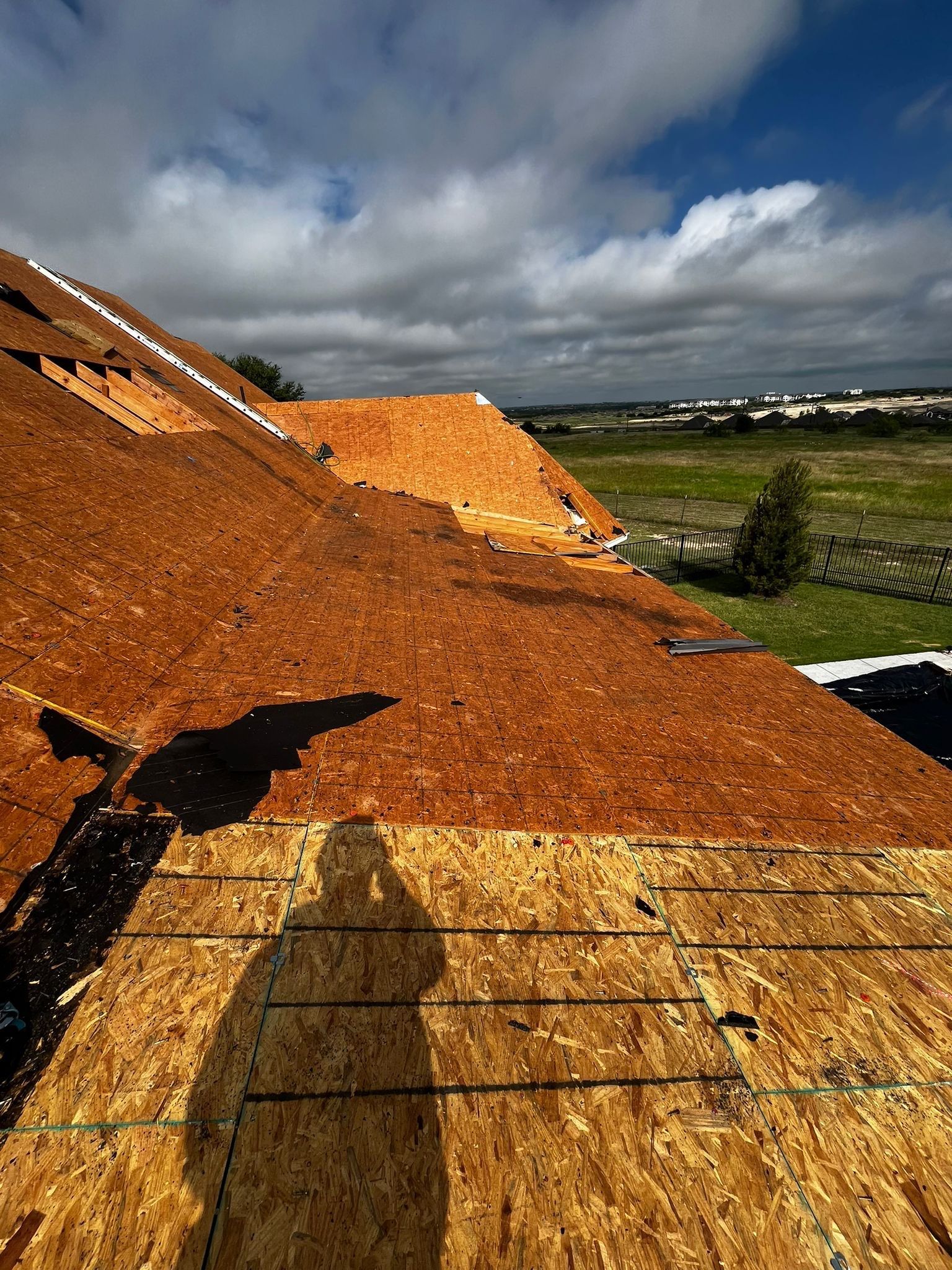 Project in Cleburne by Lonestar Roofing and Restoration LLC.