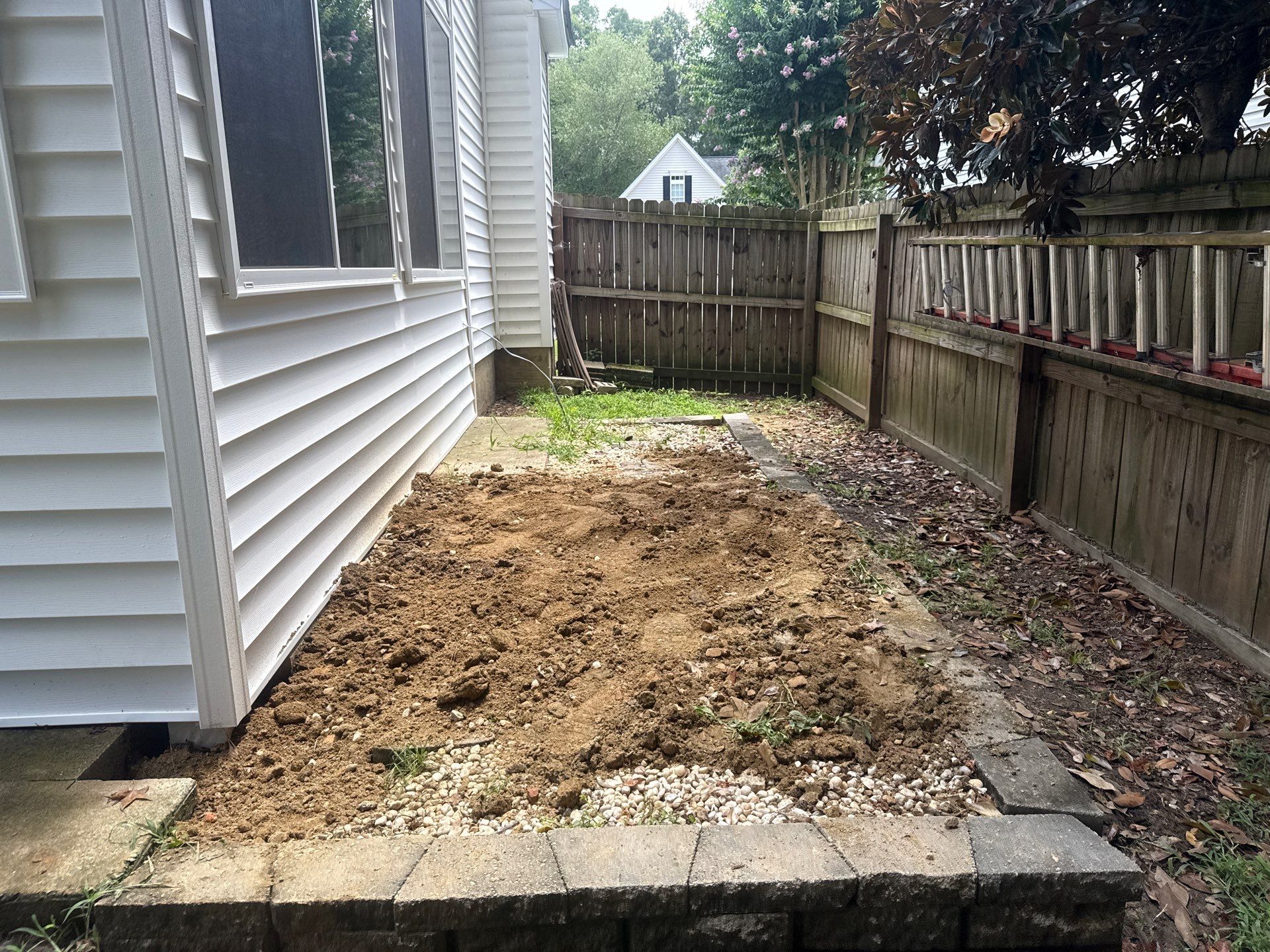 Project in Pineville by Badger Hauling