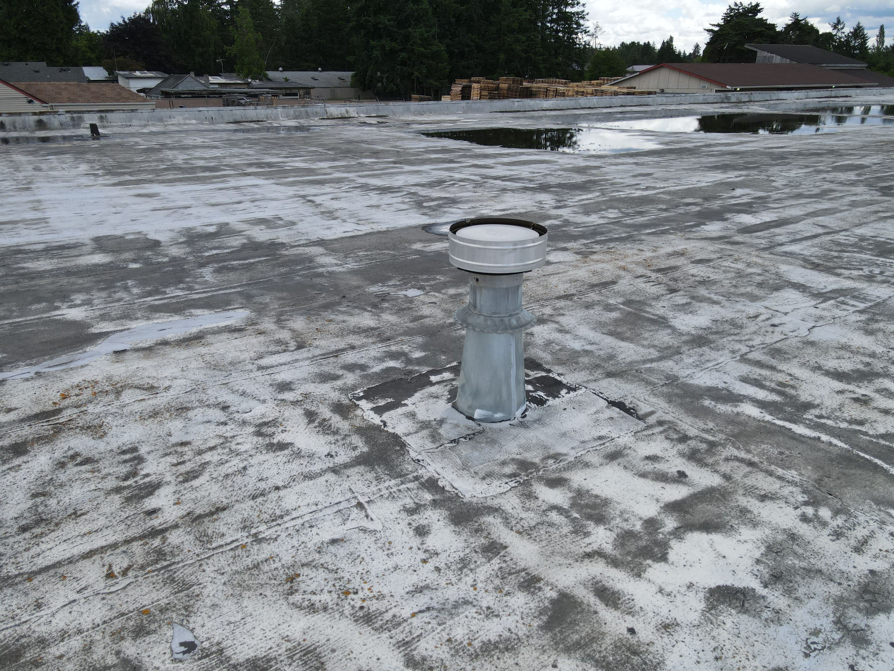 Warehouse Flat Roof - Torchdown to PVC by RoofSmart
