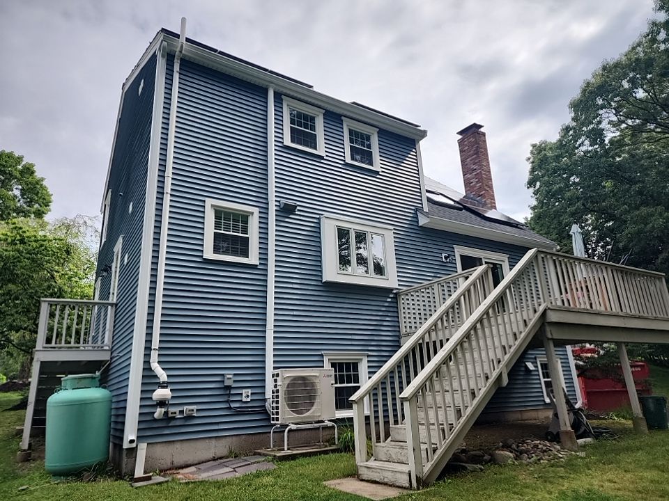 Monogram siding in Natick,Ma by UBrothers Construction