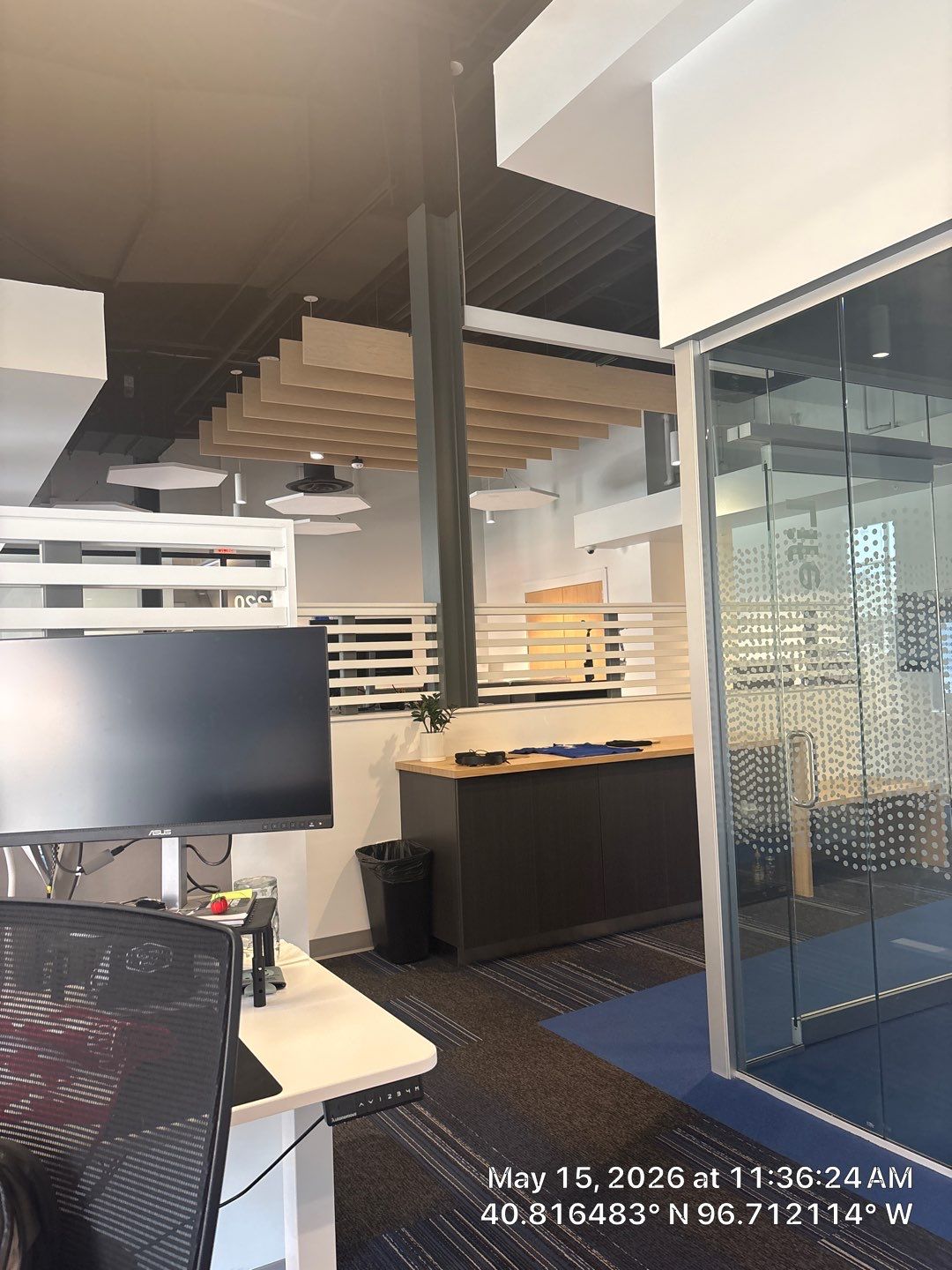 Modern Office Interior Build-Out with Custom Glass Partitions by CompanyCam Sales Demo
