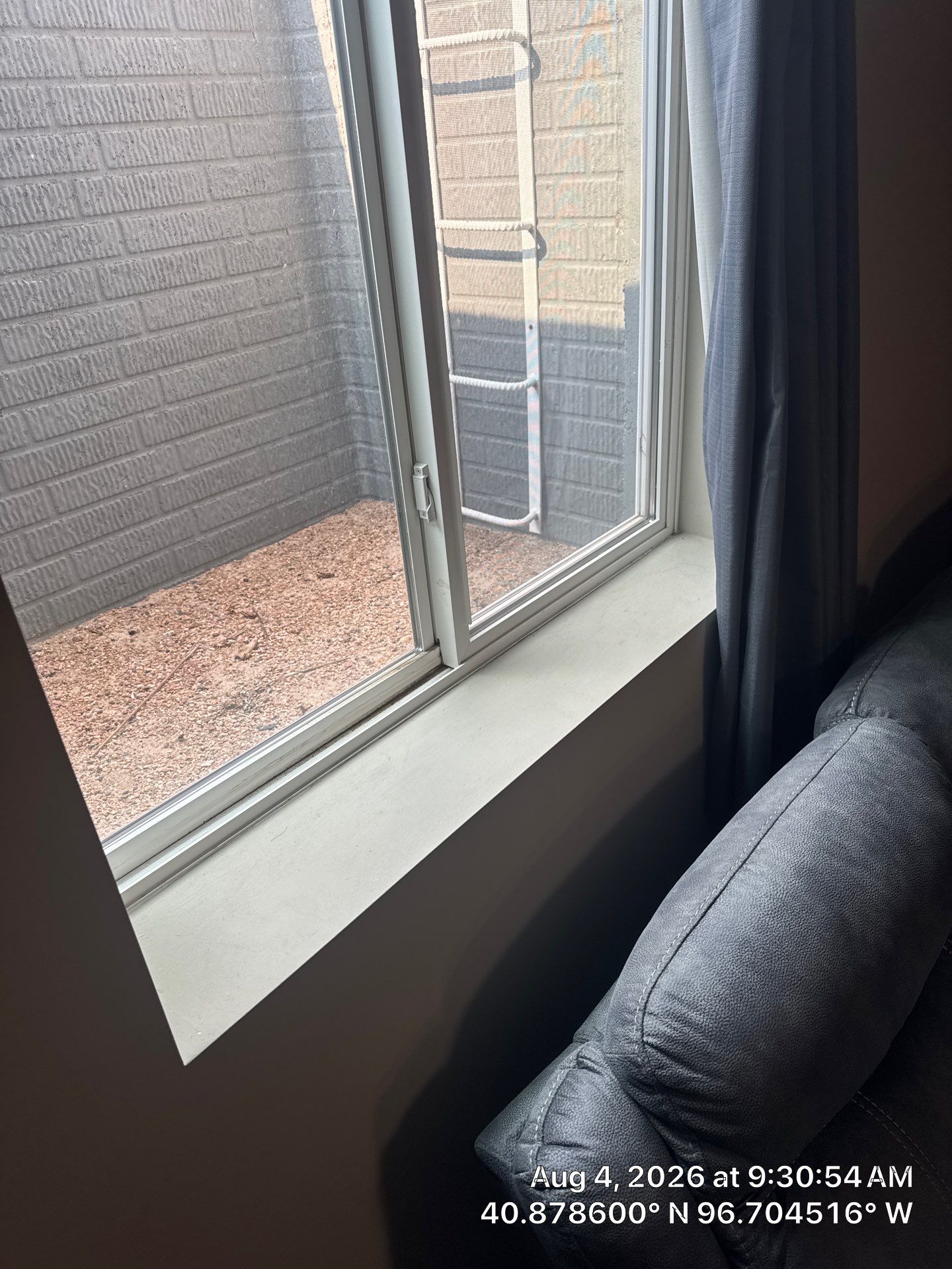 Basement Egress Window Installation with Brick-Textured Wells in Lincoln by CompanyCam Sales Demo
