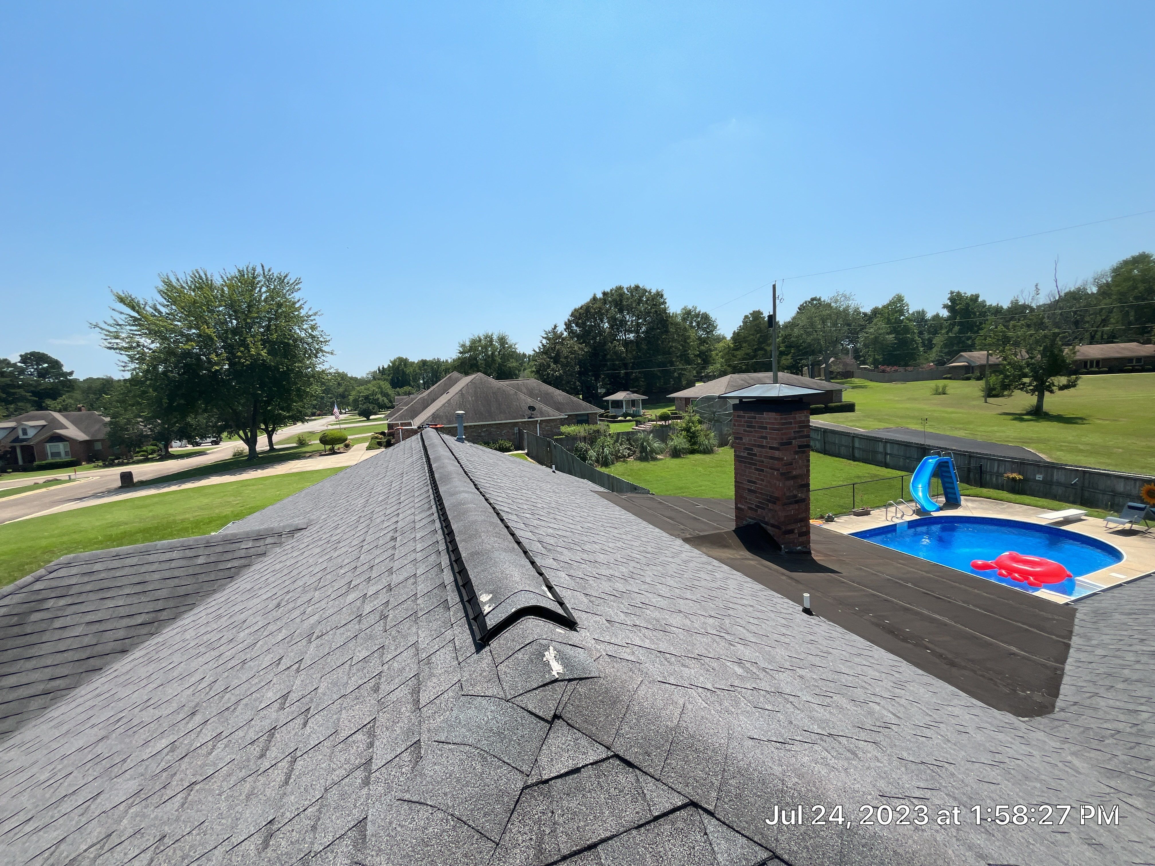 Residential Roofing Repair using Malarkey Vista: Midnight Black by Hostetler Roofing