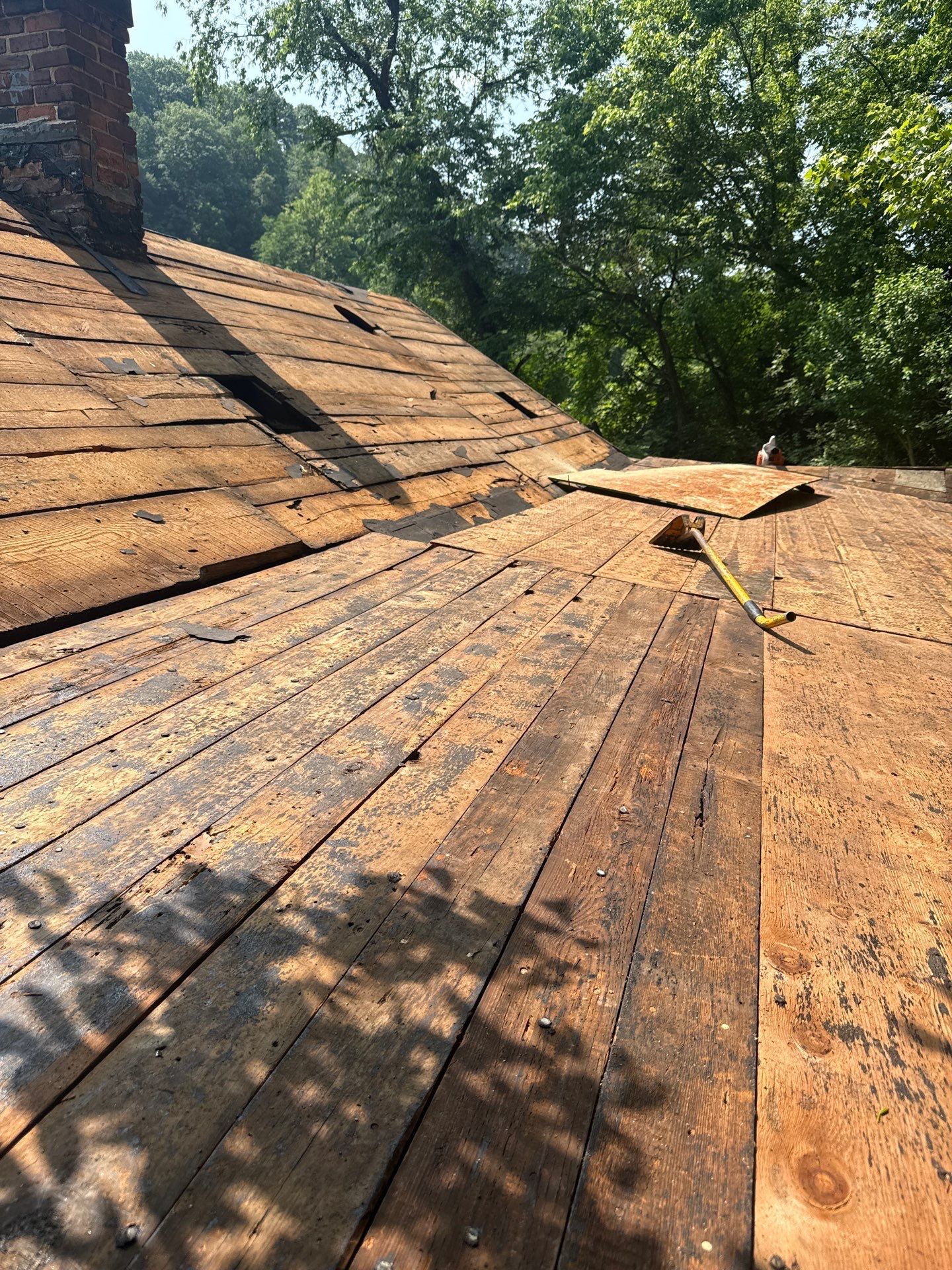 Residential Roofing Installation using GAF Timberline HDZ Barkwood by Rainstoppers Roofing