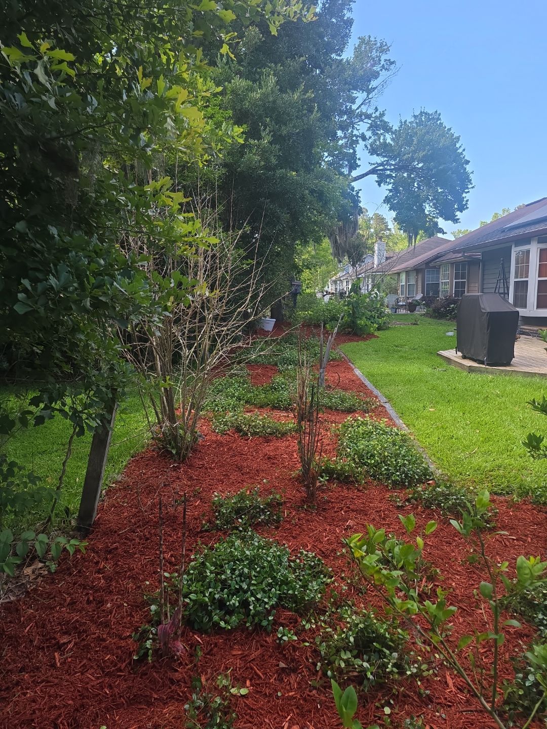 Residential | Mulch Install  by ProGreen Services