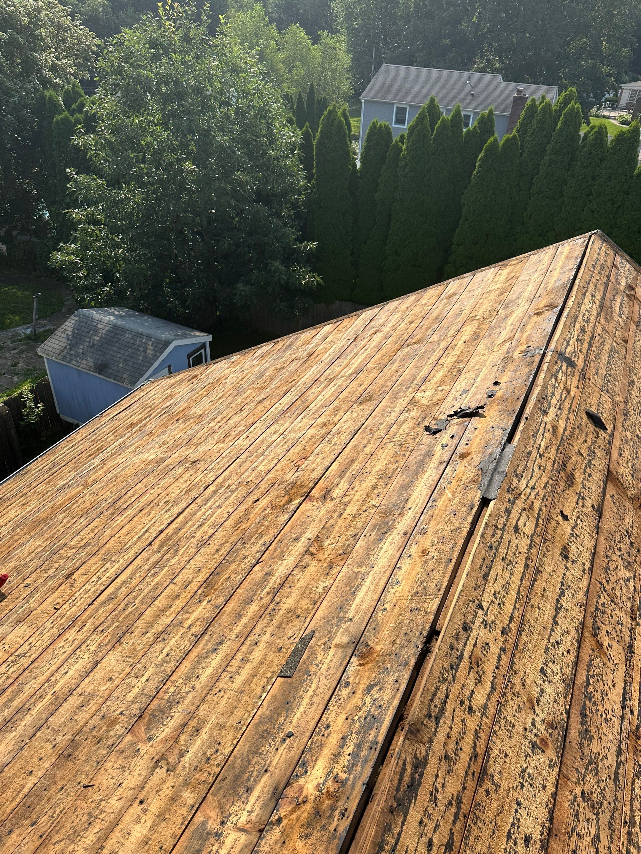 Commercial Roofing Installation using Owens Corning TruDefinition  Midnight Plum by A Plus Exterior