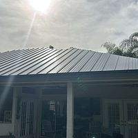 24ga 1" Nail-Strip Charcoal Gray  by Total Roofing System The Metal Roof Experts