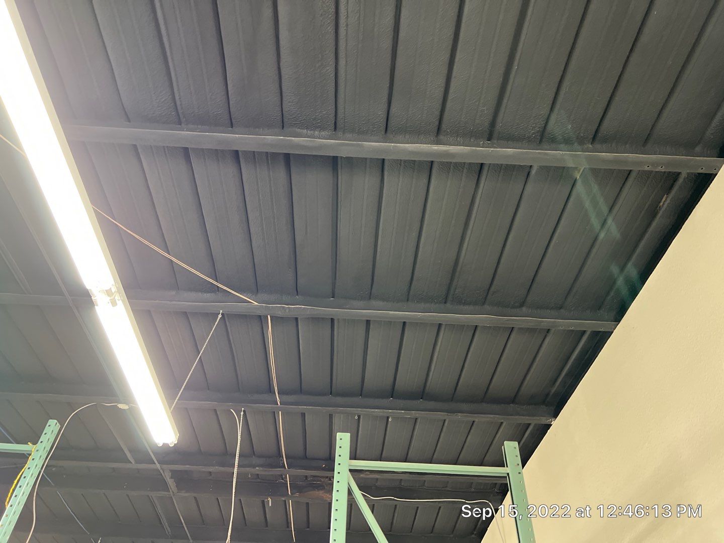 MR Roofing system using Conklin Benchmark/PUMA XL fabric and coating by Straight Edge Roofing Inc