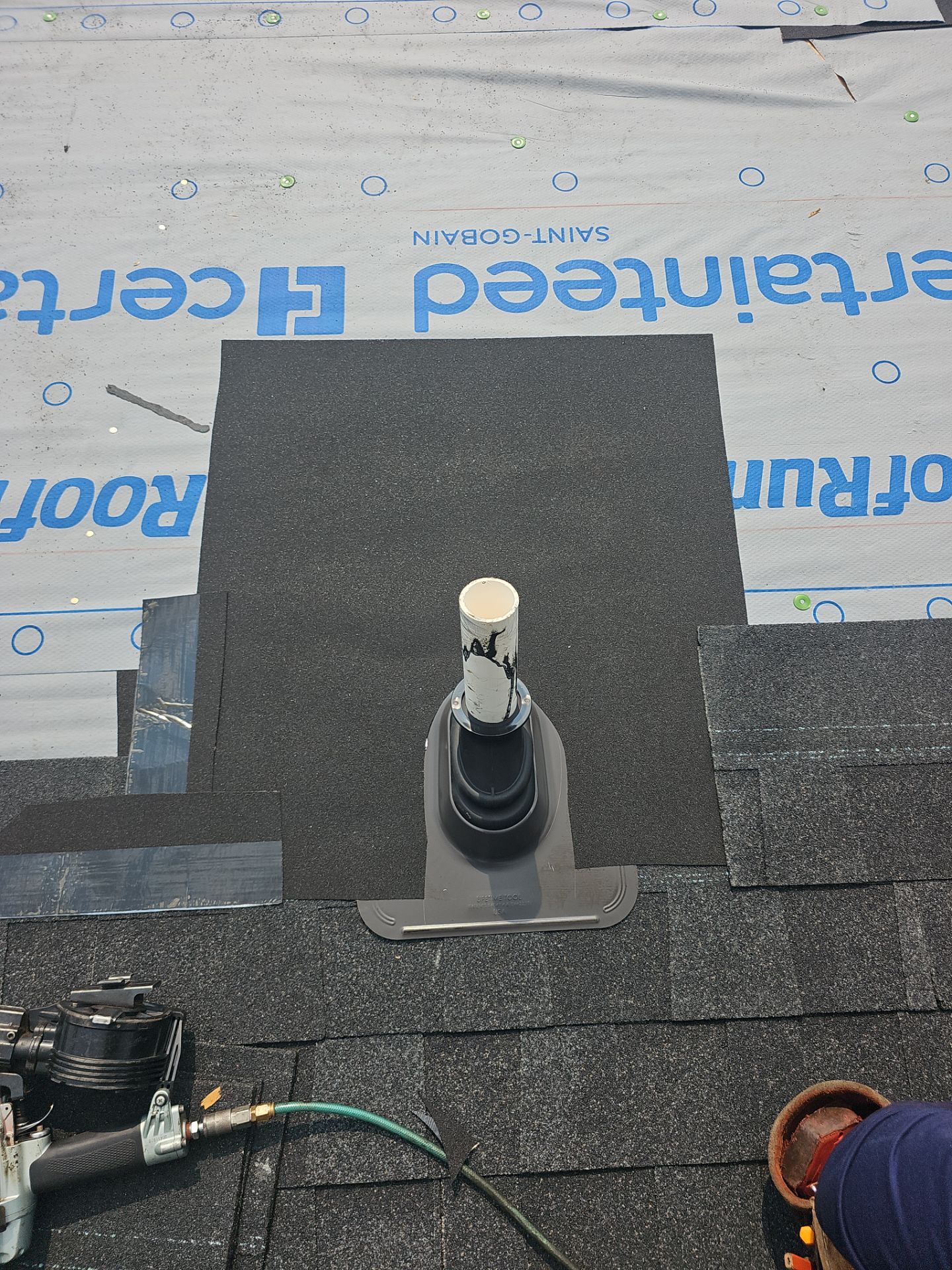 Roof Replacement - Charcoal Black by Winchester Roofing