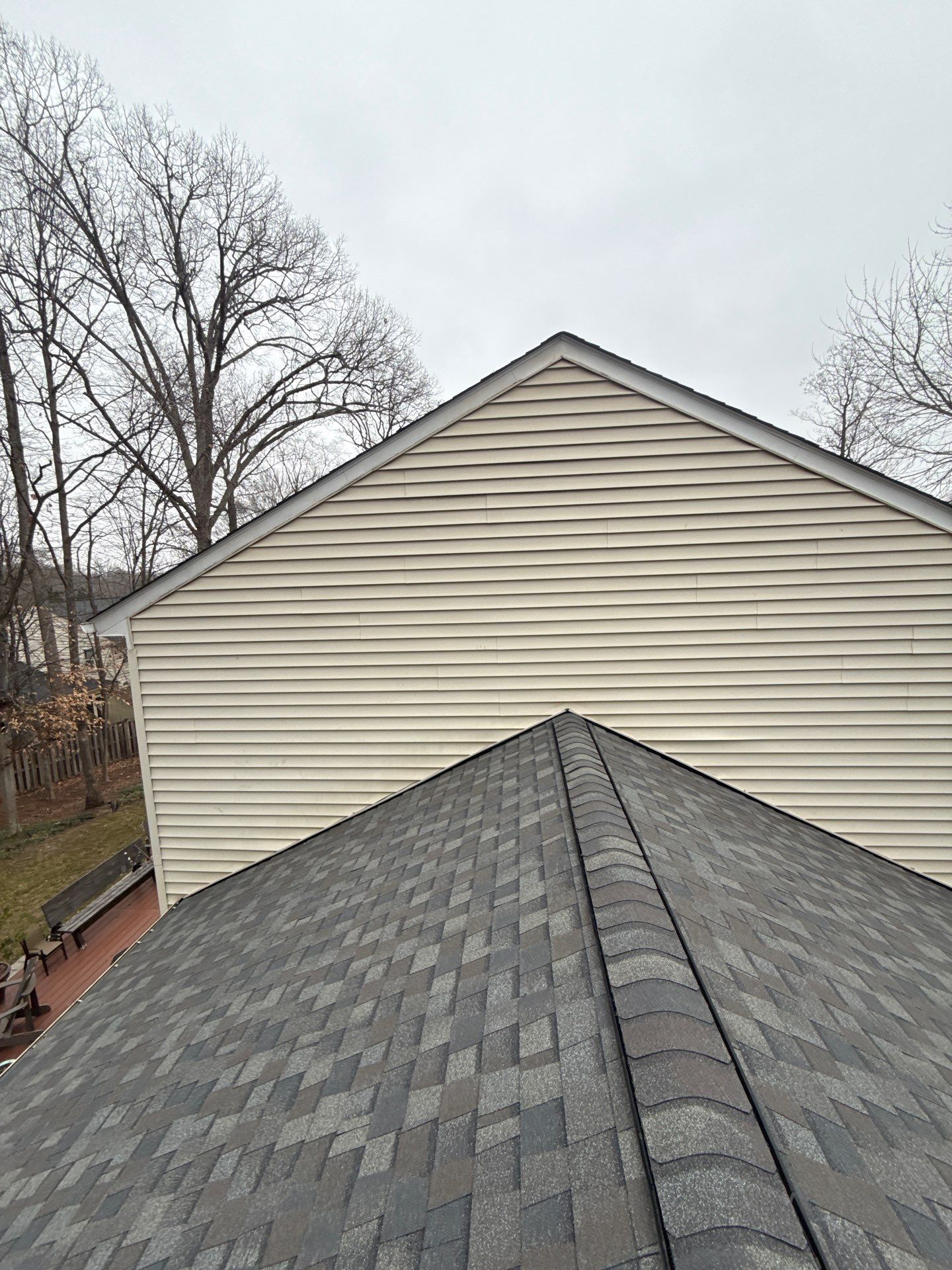 Fairfax Station :Residential Roof Replacement with CertainTeed Landmark Pro in Max Def Drift Wood by RM Banning, Inc.