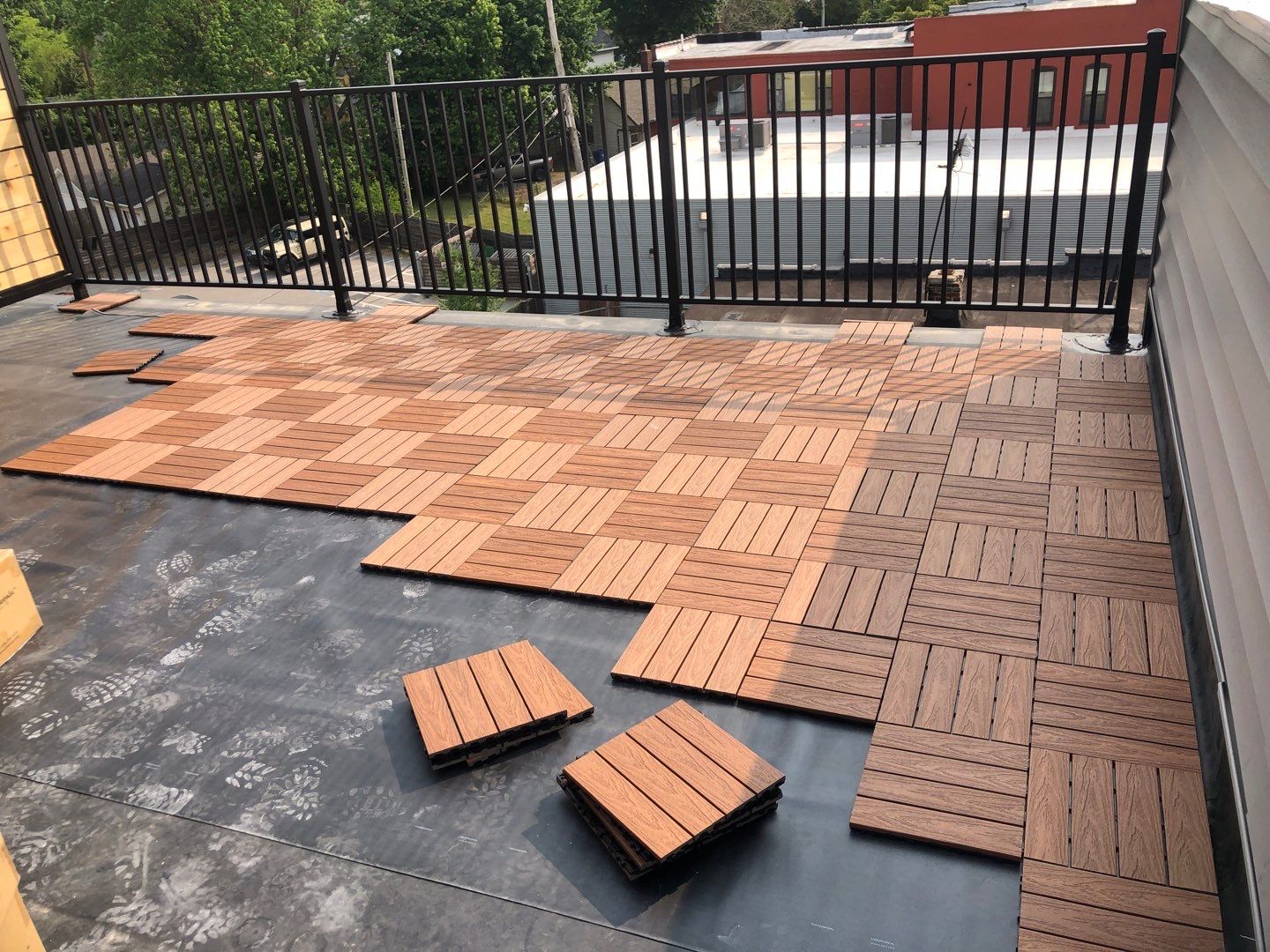 Commercial Roofing Installation by Absolute Roofing and Construction