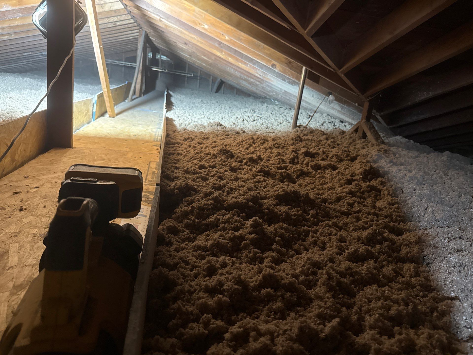 Blown-In Attic Insulation and Rodent Remediation in Canonsburg by Home Environment Solutions