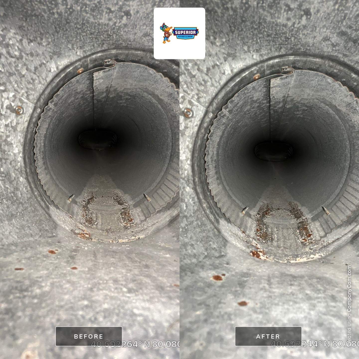 Air Duct Cleaning With a Vacuum Truck in Cranberry Twp, PA by Superior Air Duct Cleaning