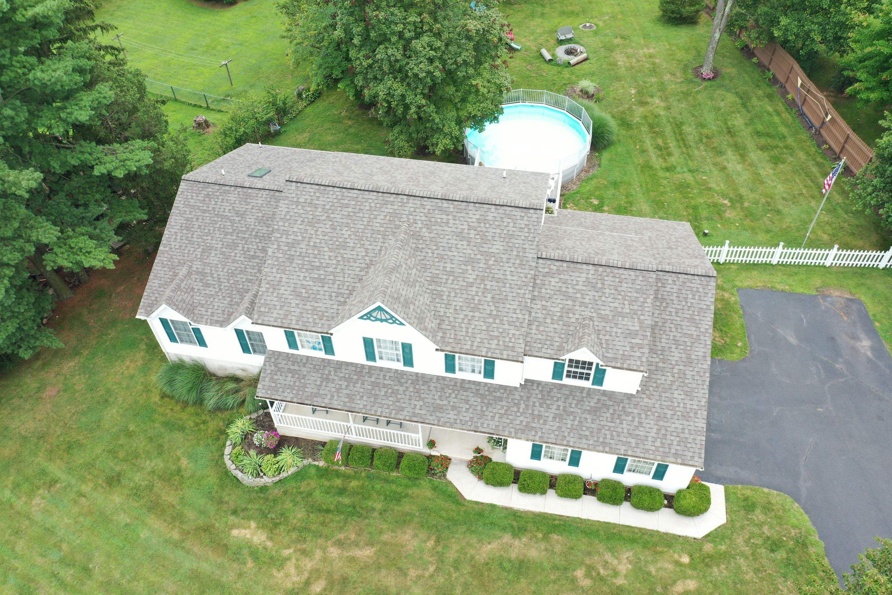 Roofing Installation using CertainTeed Landmark - Weathered Wood by Storm Guard of Ches-Mont PA