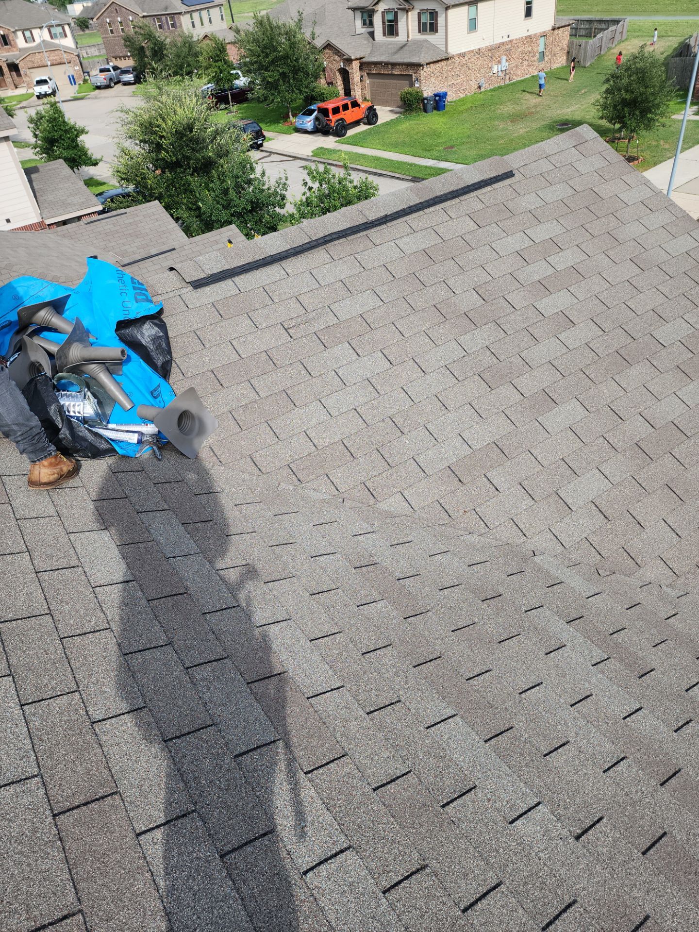 Residential Roofing Repair using Owen's Corning Duration (Lifetime) Shingles by Roof Repair Company