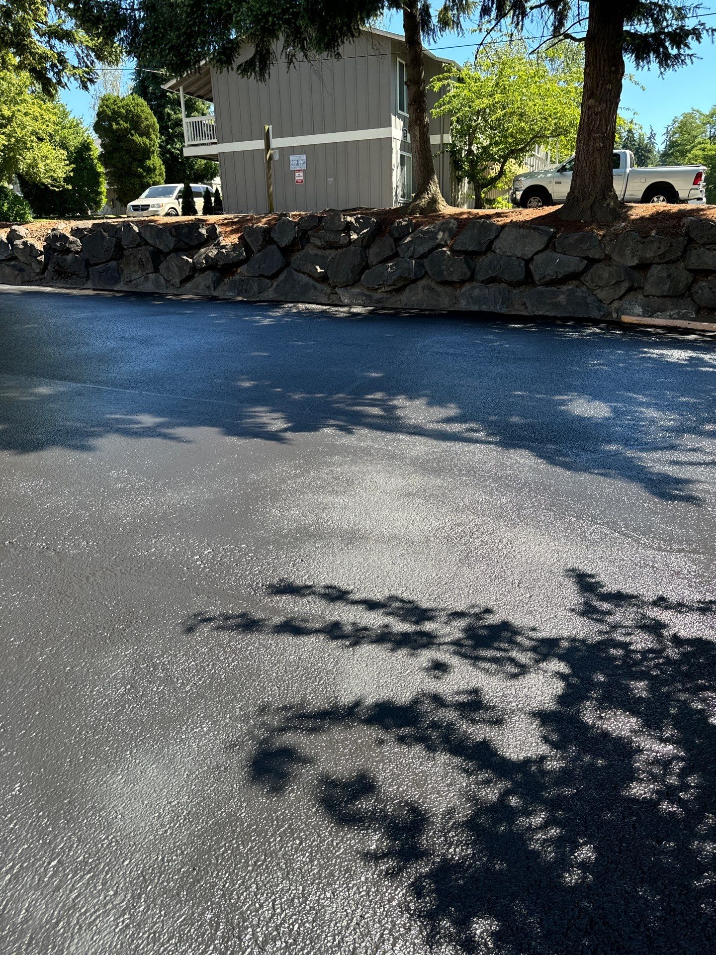 Dana | Sealcoat Parking Lot   by Jireh Asphalt & Concrete Inc 