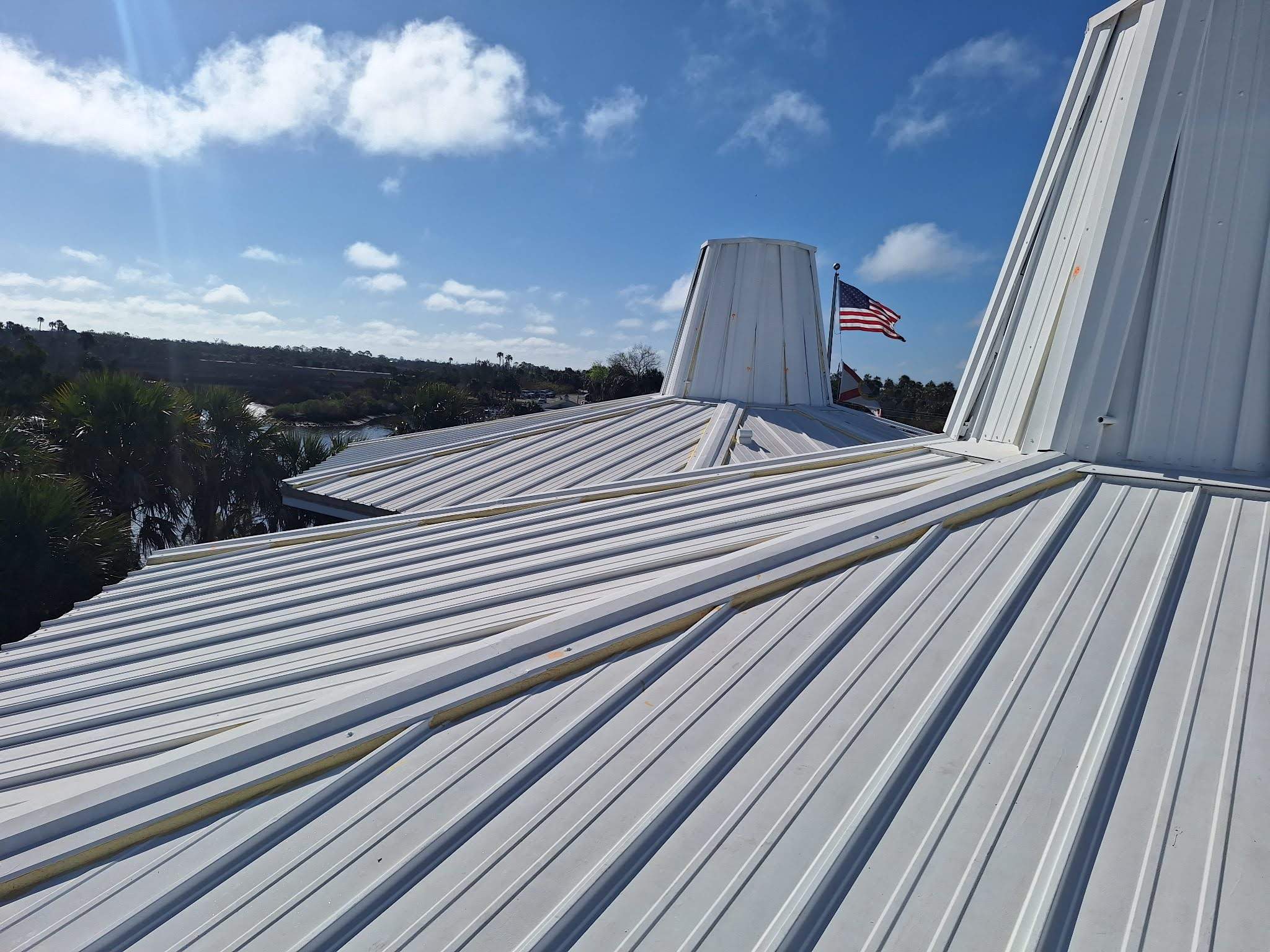 8,500 Sq Ft - Metal Roof Restoration in Crystal River by Southern Roof Solutions