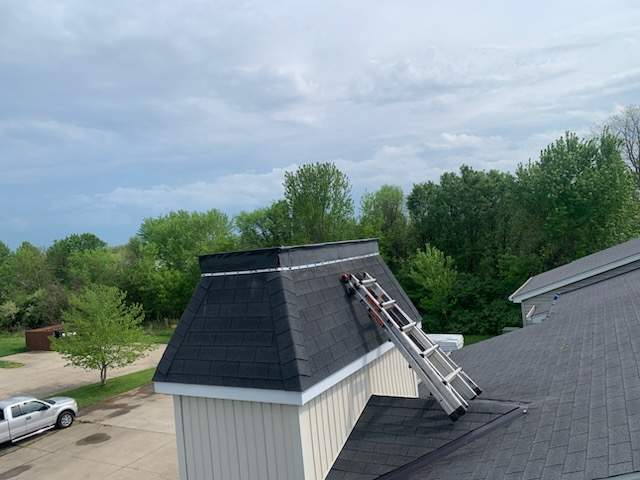 Tower Section EPDM Reconstruction by Level Up Roofing and Restoration Services LLC