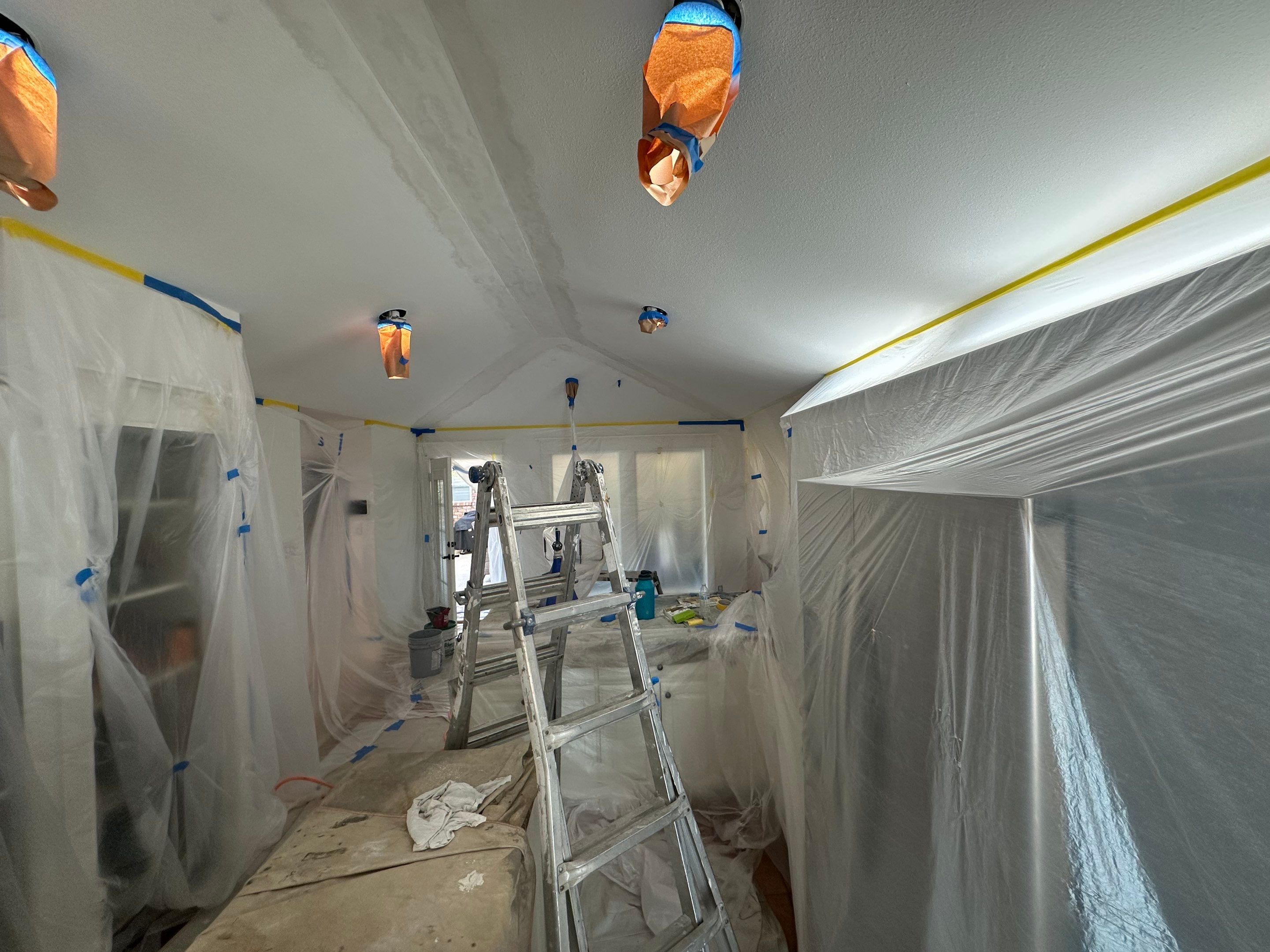 Interior Kitchen Painting & Drywall Texturing – Longview, Texas by Quality Coats Painting