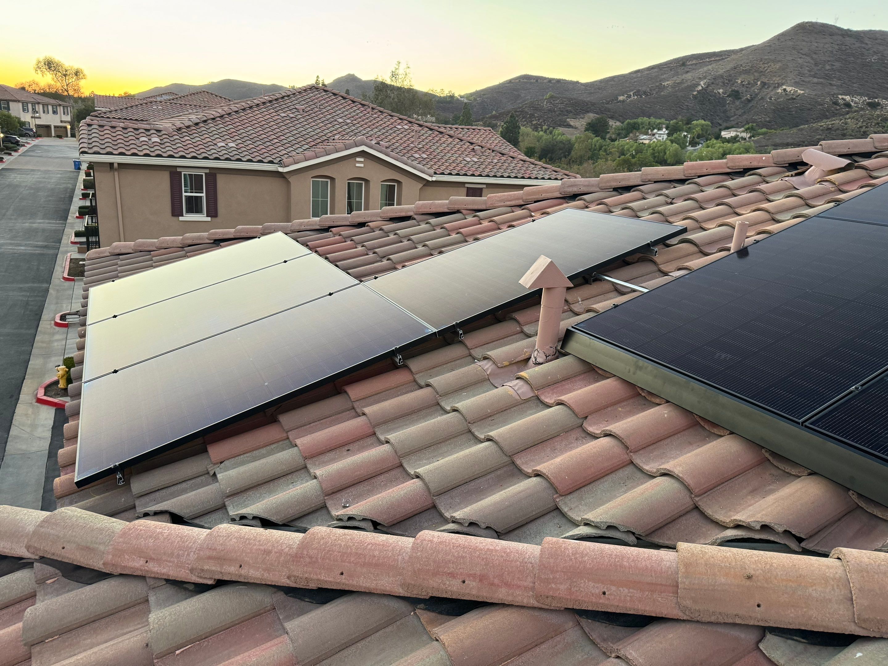 Solar Panel Installation and Enphase IQ Battery Storage in Simi Valley by VIBE SOLAR