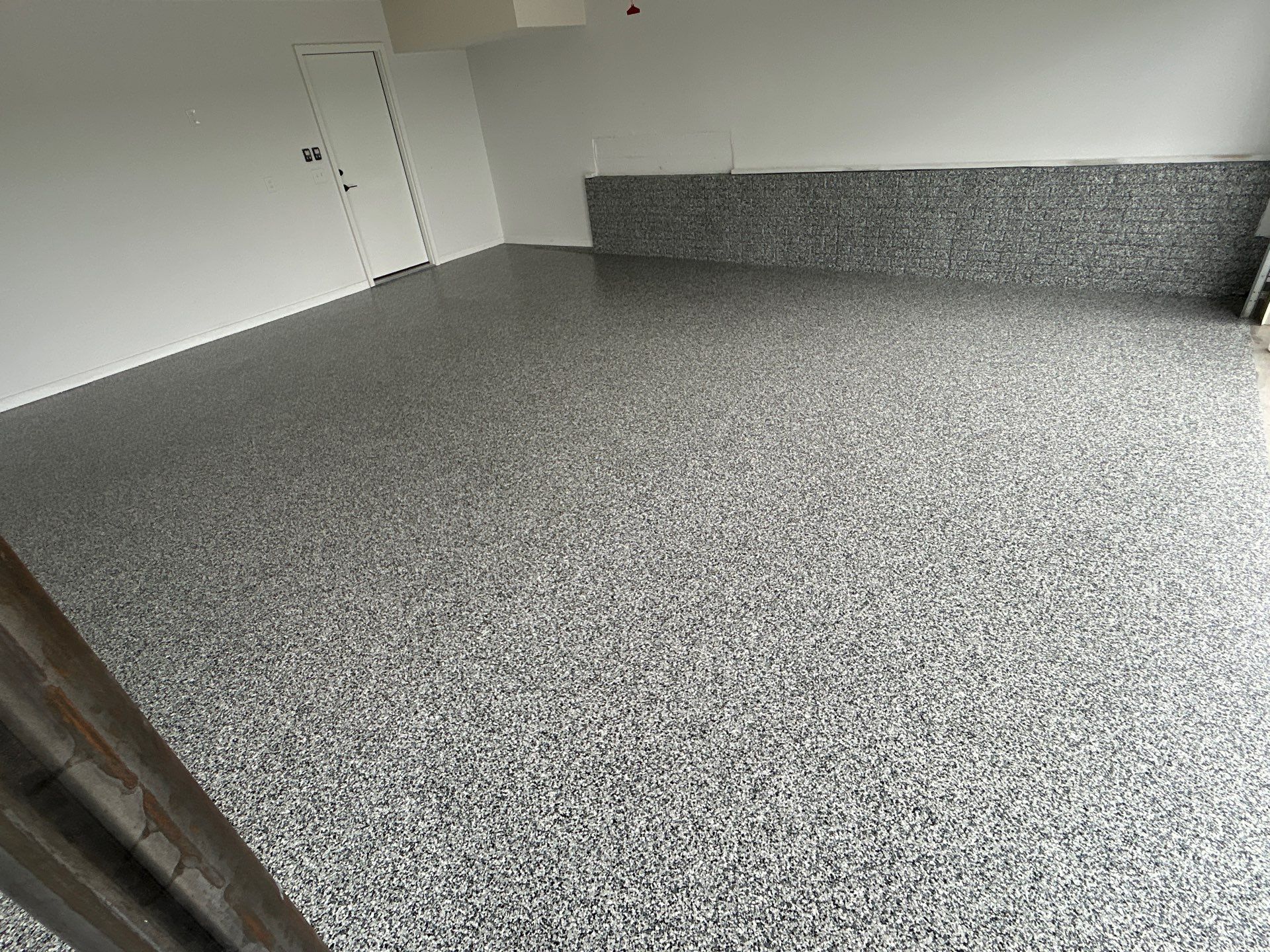 Brashed Gray 1/4" by Granite Garage Floors