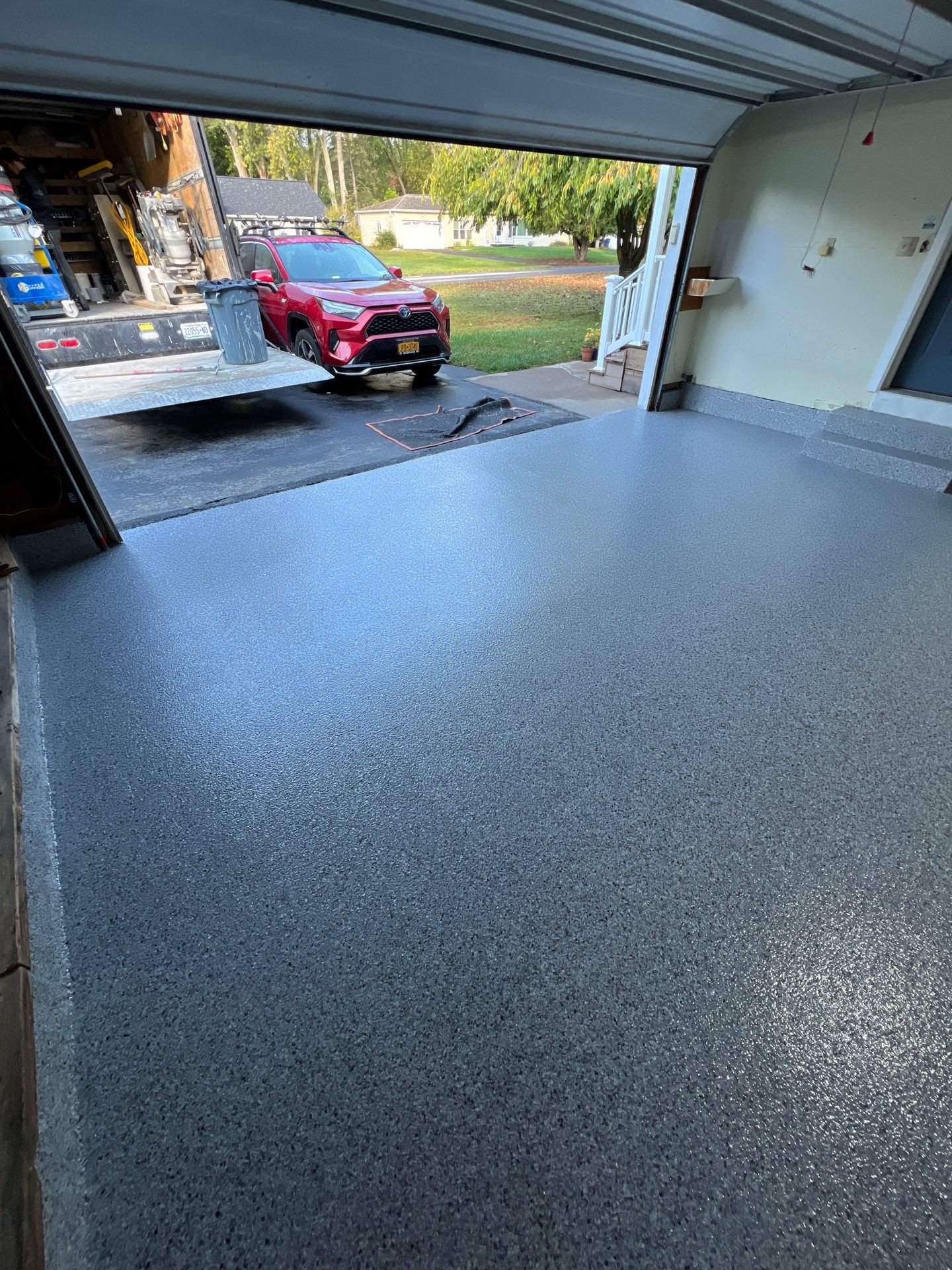 VIntage Silverado Garage Coating  by NG Masonry & Construction LLC
