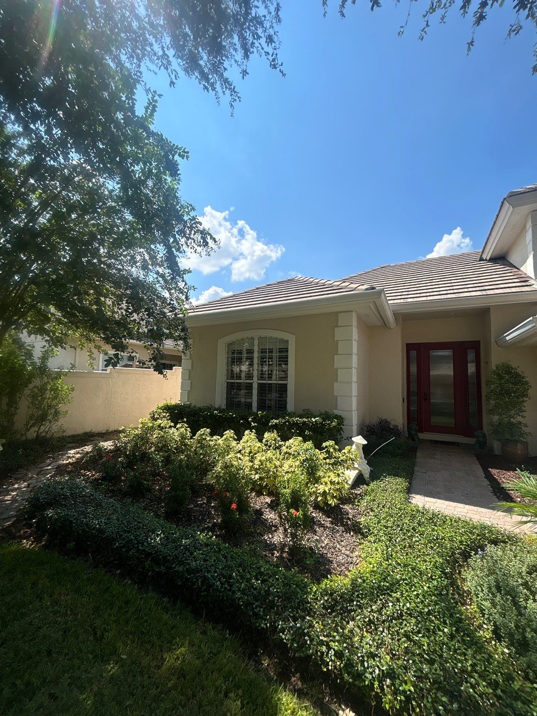 Concrete Tile Roof Repair and Gutter Maintenance in Orlando by Fortified Roofing Solutions Corp.
