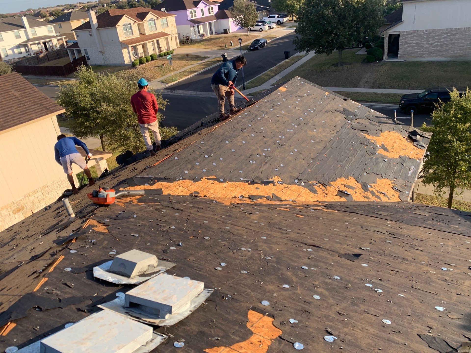 Hail Damage Restoration and Full Roof Replacement in Killeen by Caliber Restoration LLC