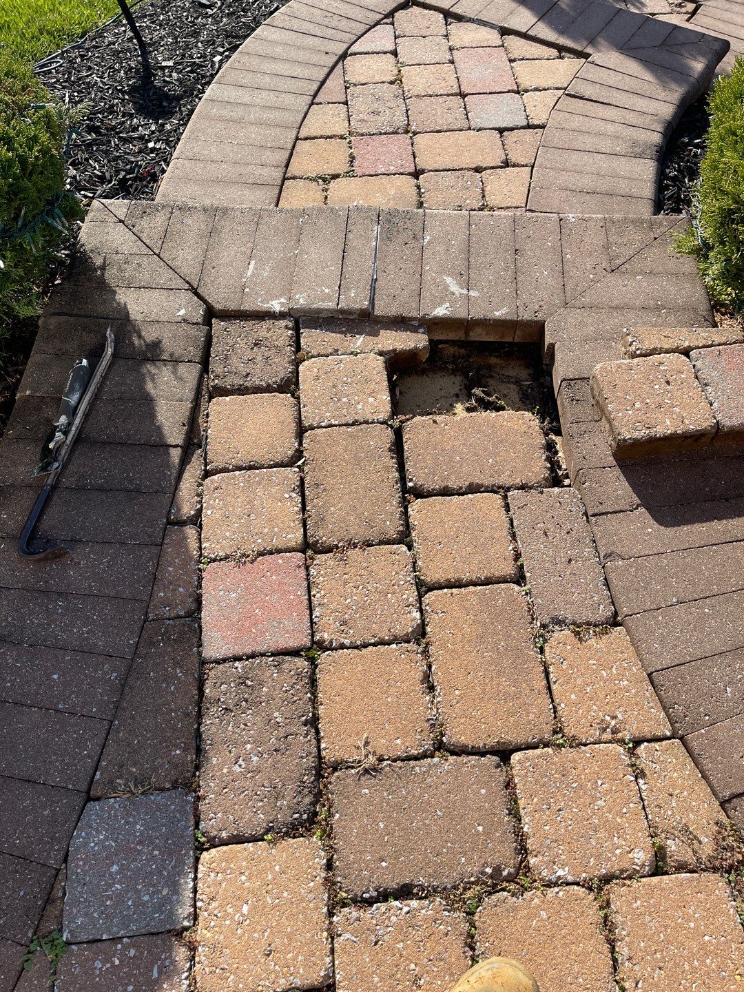 Exterior Repair using Pavers by A1 NERDY HOMES LLC