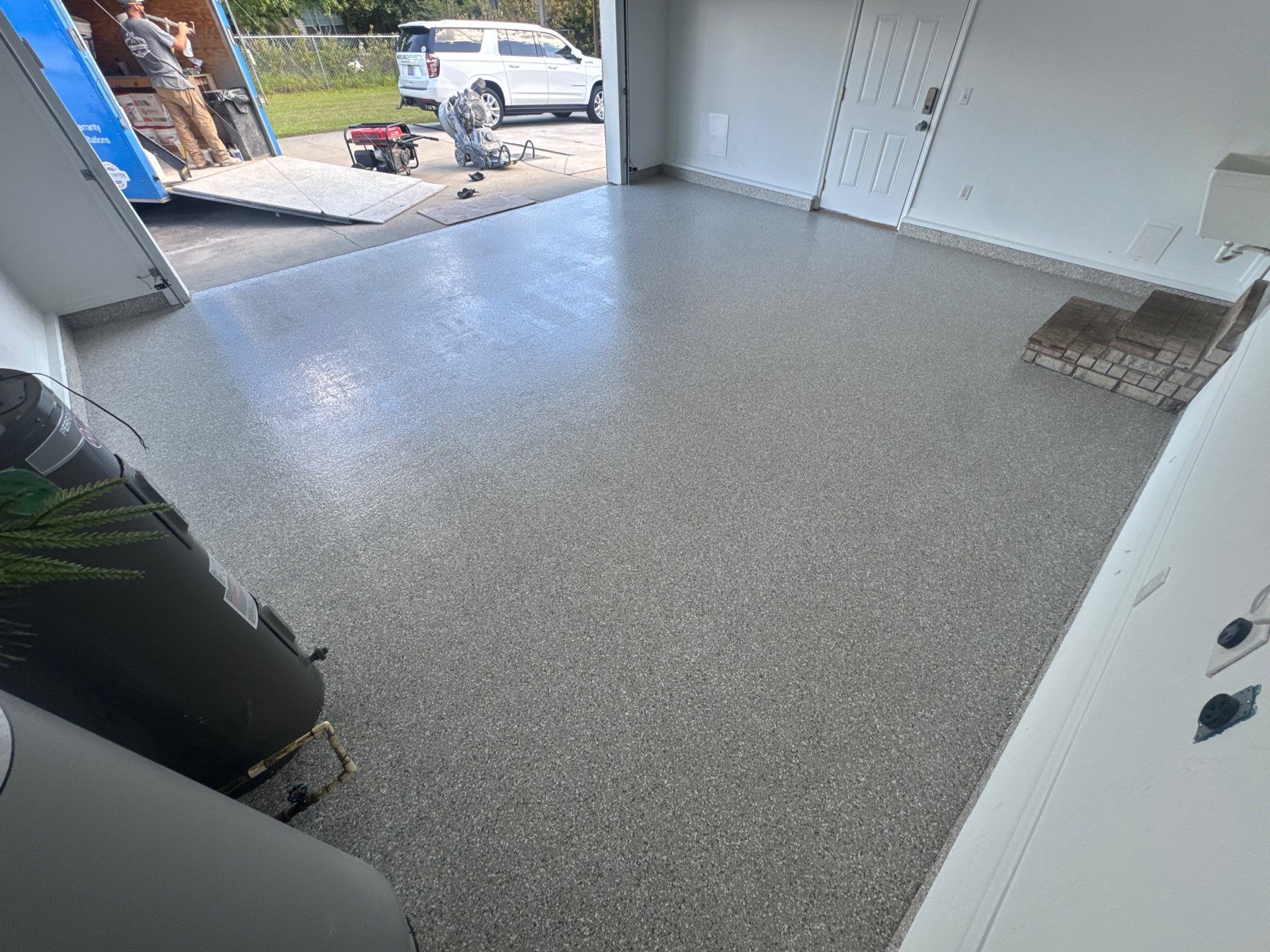 Garage Project in Lake City, FL in Mount Everest by Cross Creek Concrete Coatings