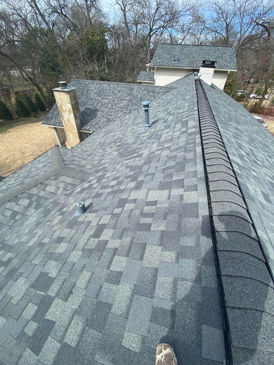 East Dallas Roof Replacement with Owens Corning Duration Shingles by Bert Roofing Inc
