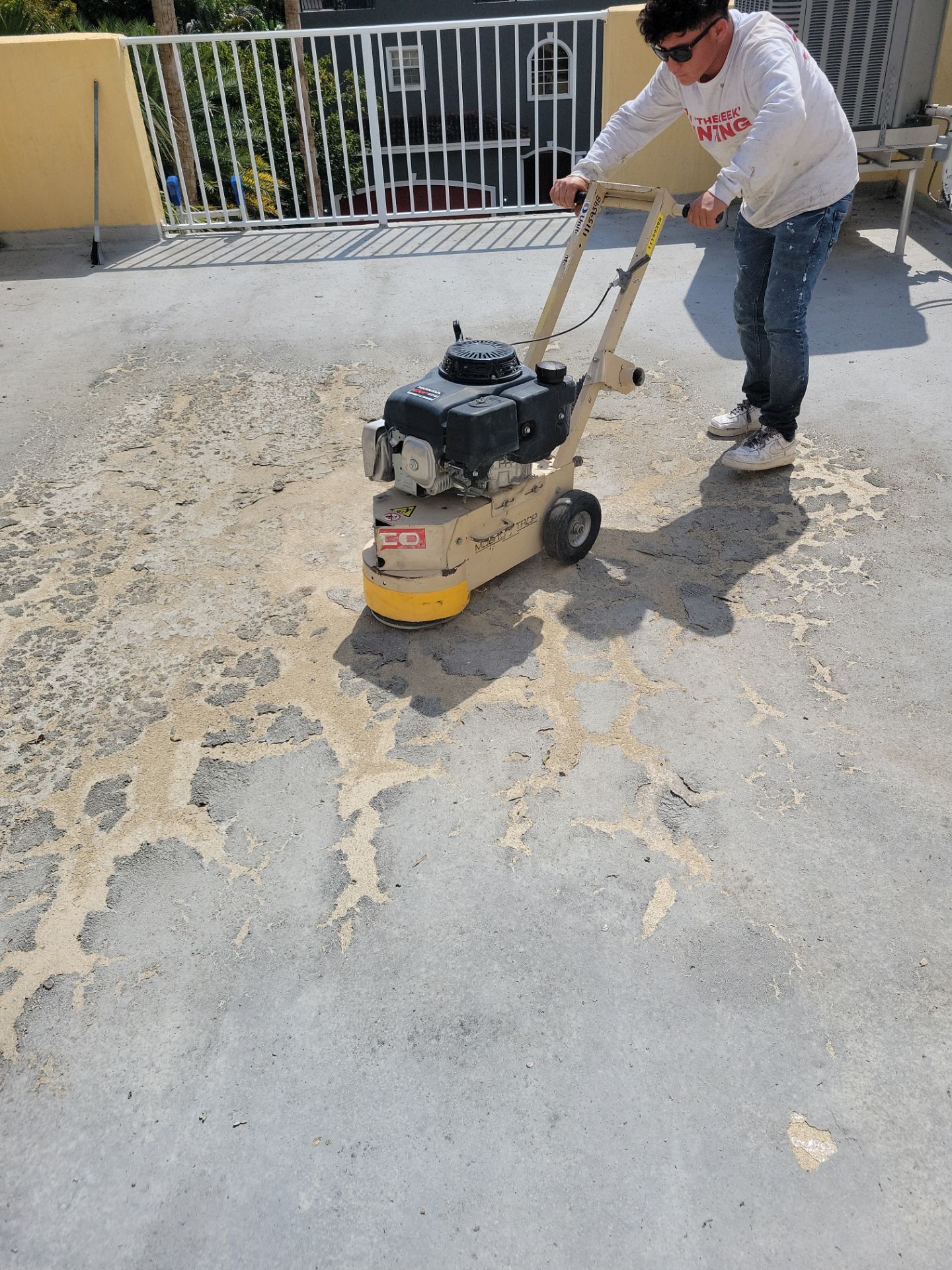 Waterproof Floor Painting  by John “The Greek” Painting