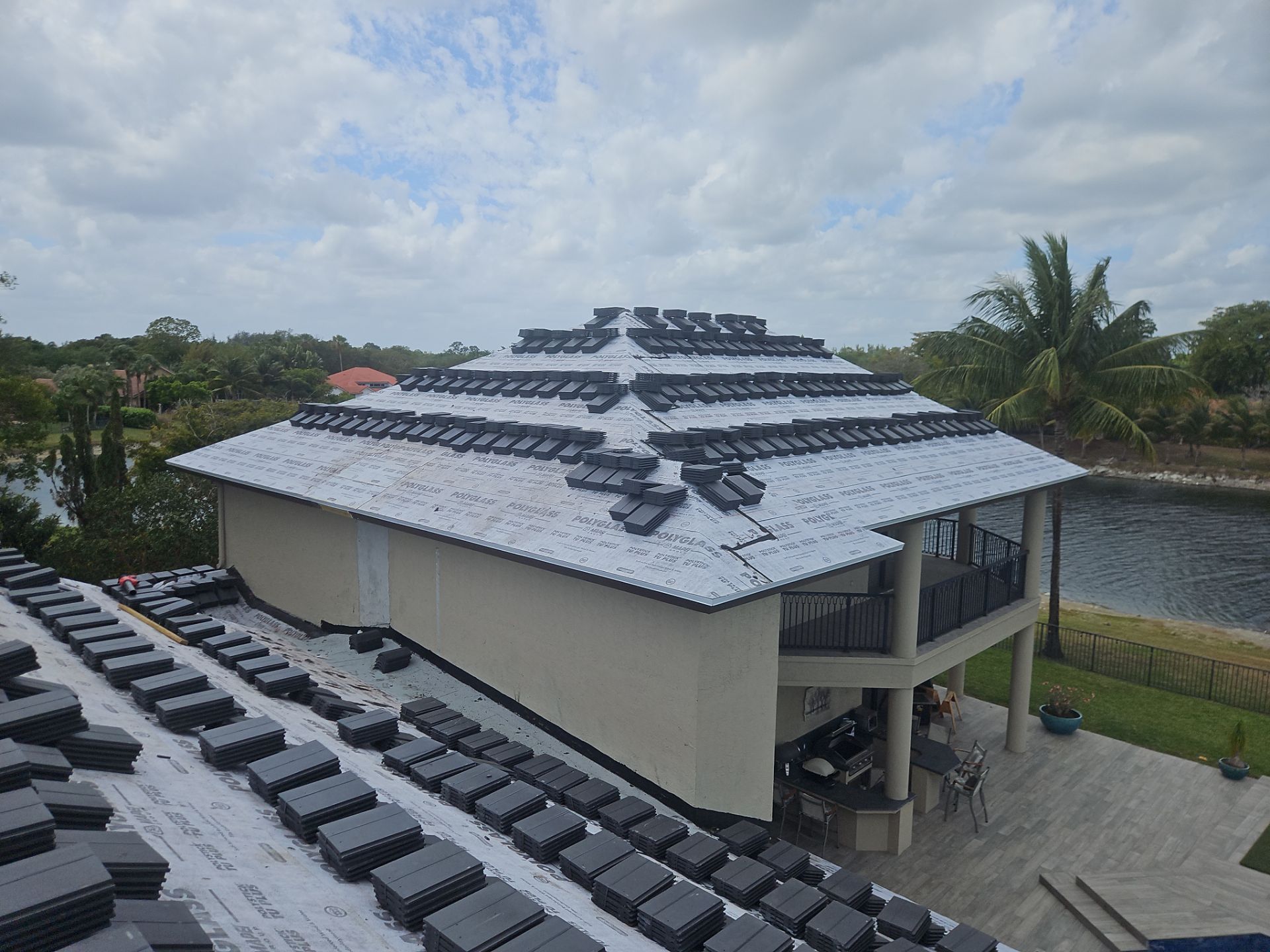 Residential Roofing Installation using WestLake Roofing Tile by BLUES BROTHERS ROOFING
