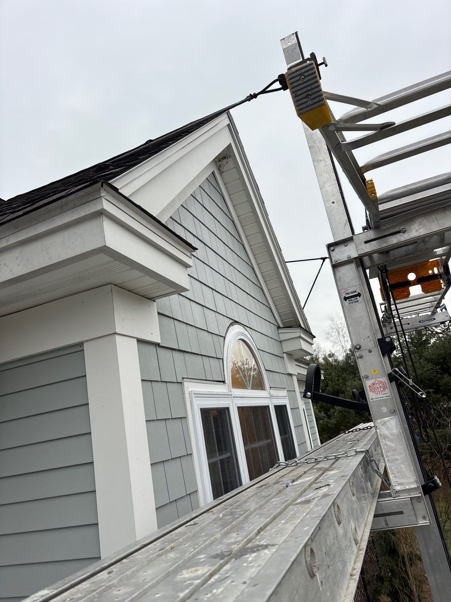 Complete Home Renovation with James Hardie® Clapboard & Shake Siding and Custom PVC Trim by Sensible Home Solutions
