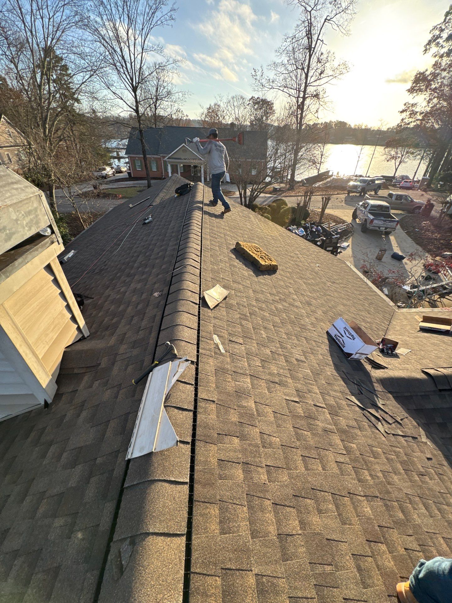 Christine Comer by United Contracting and Roofing