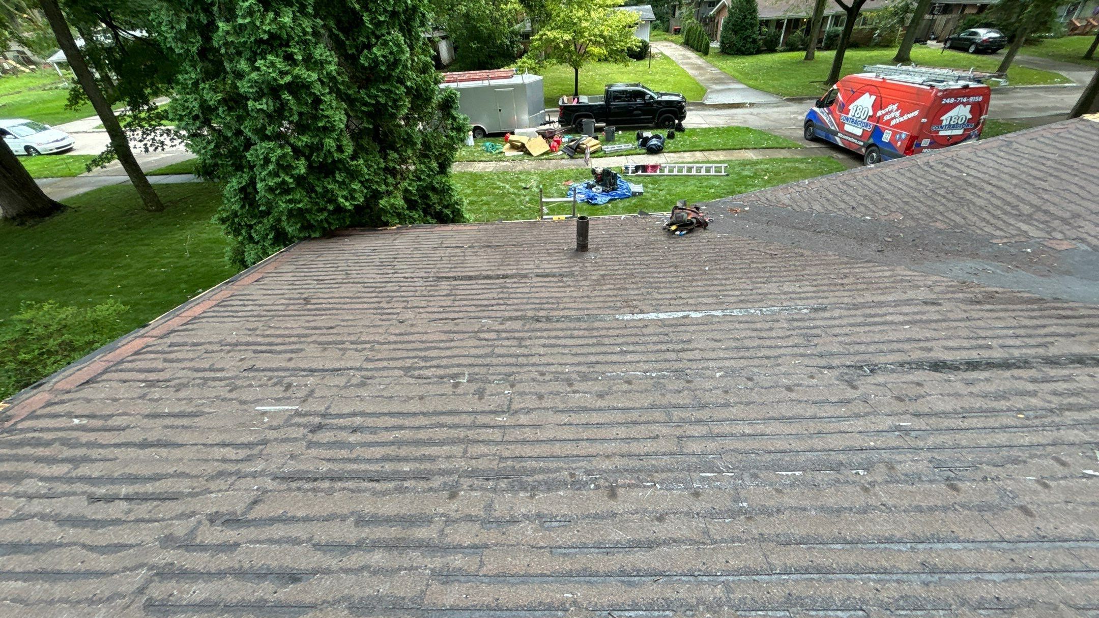 Roof Replacement using Owens Corning Duration by 180 Contractors