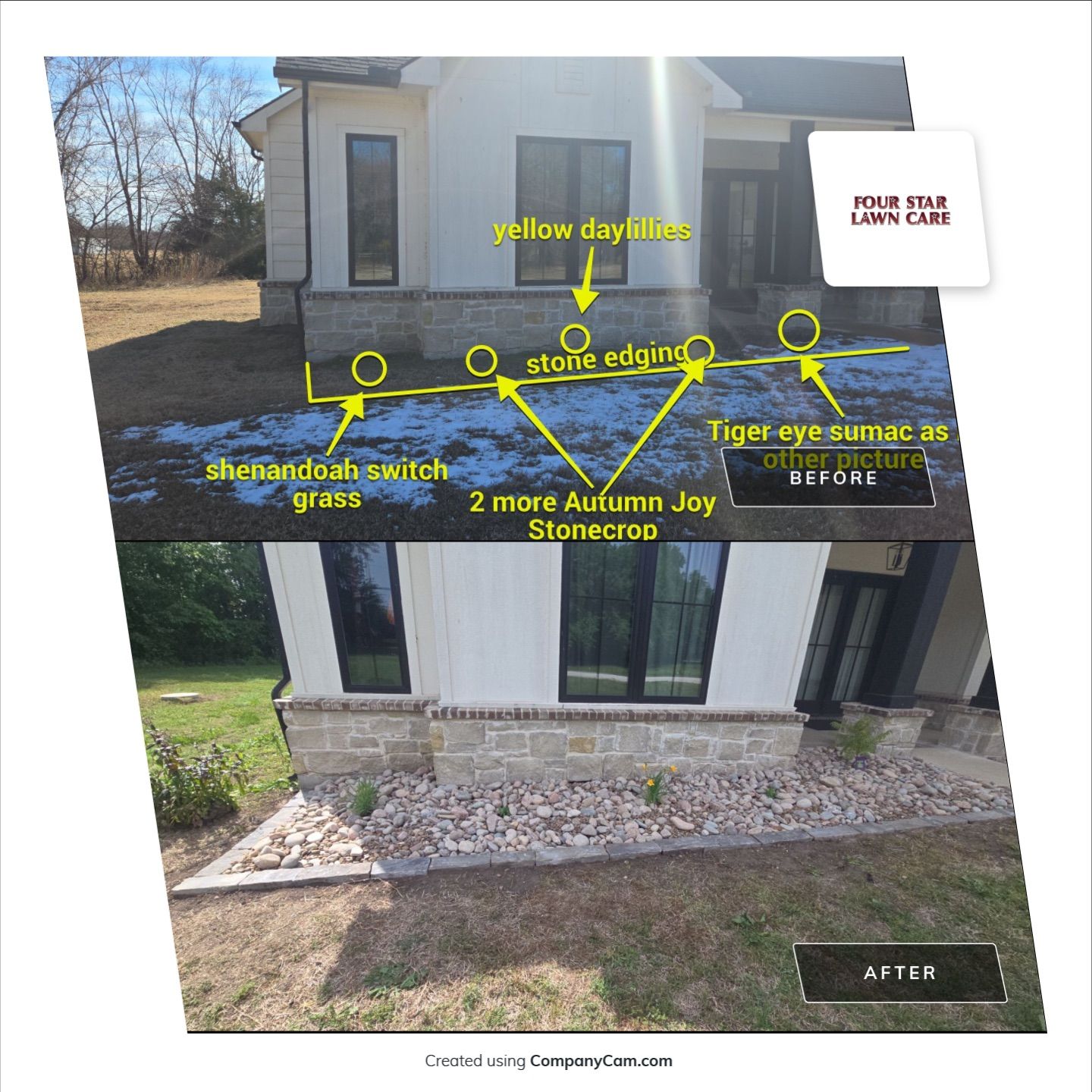 Project in Derby, KS by Four Star Lawn Care