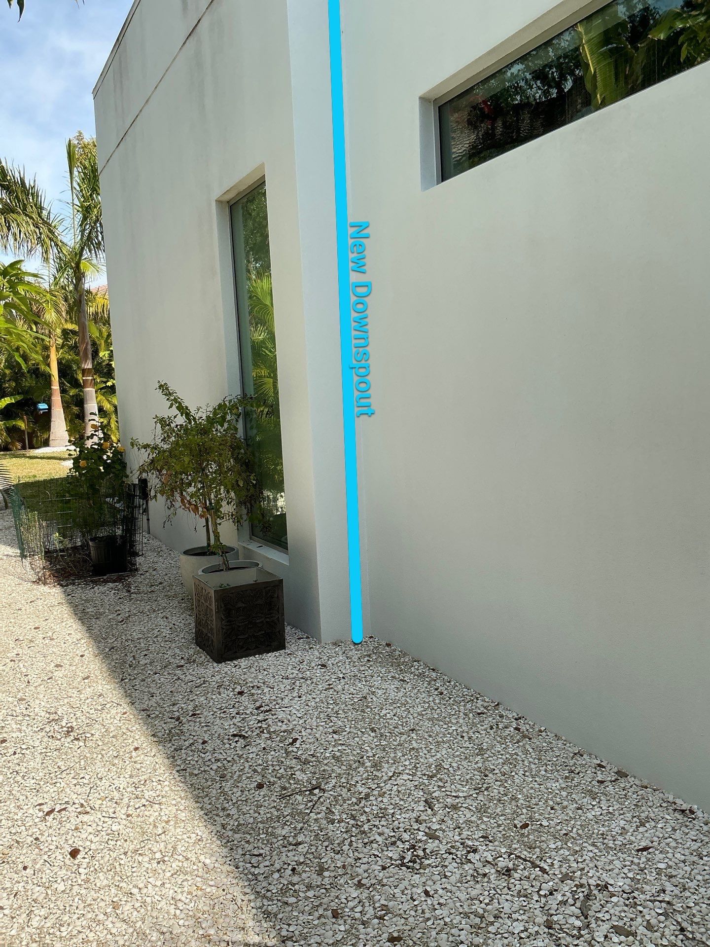 7 inch seamless gutters using smooth box gutters in Sarasota FL by Gutter Professors
