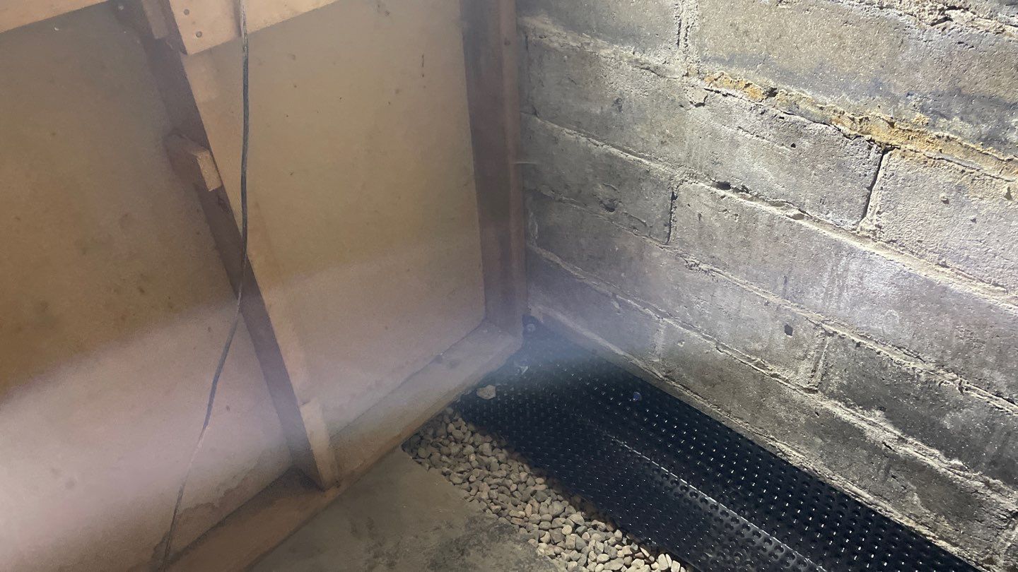 Interior Drain Tile for a South Minneapolis Basement by Waterproofing Northeast