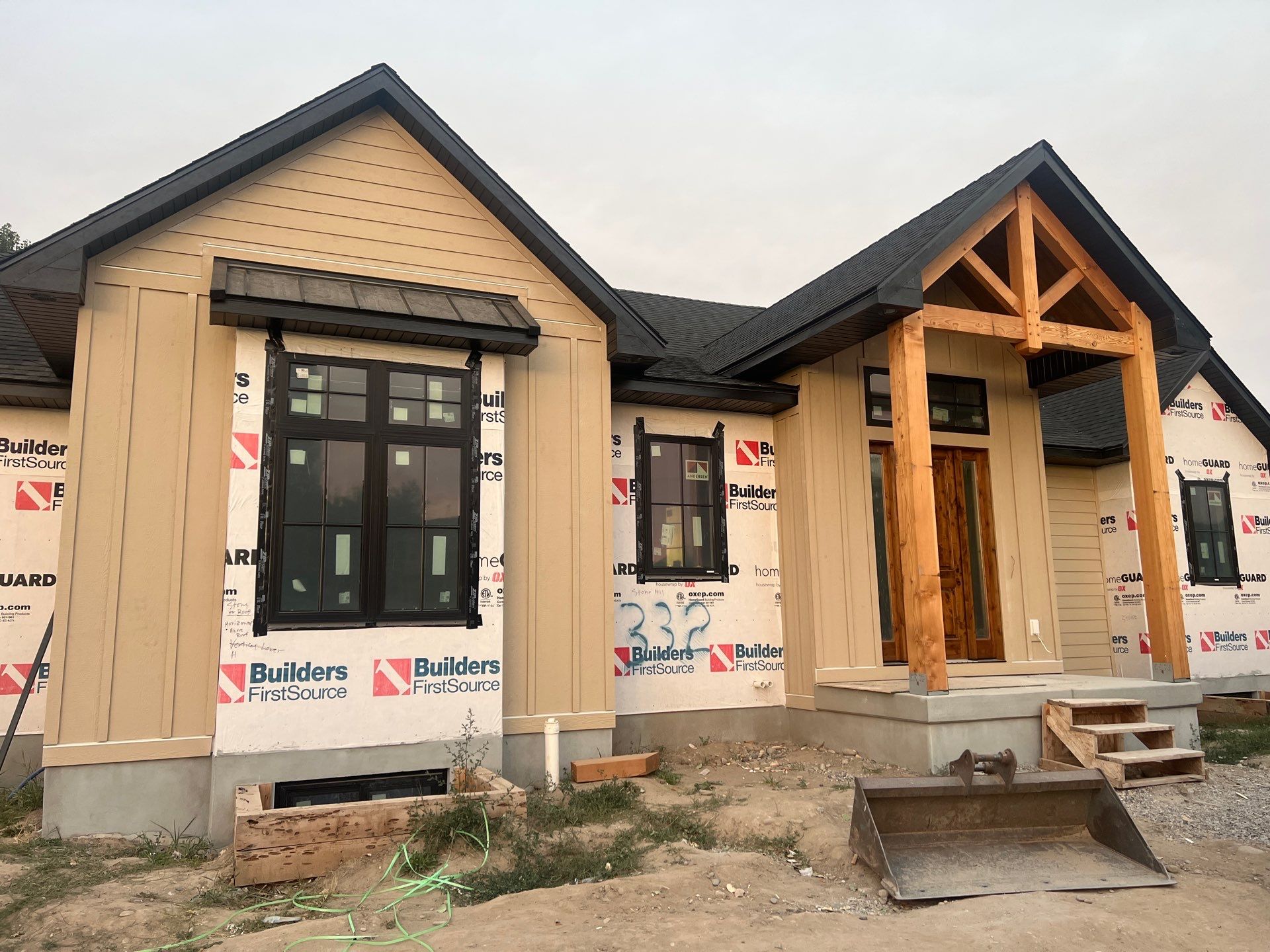 Greg Armstrong Custom Home - CA by Rocky Mountain Siding LLC