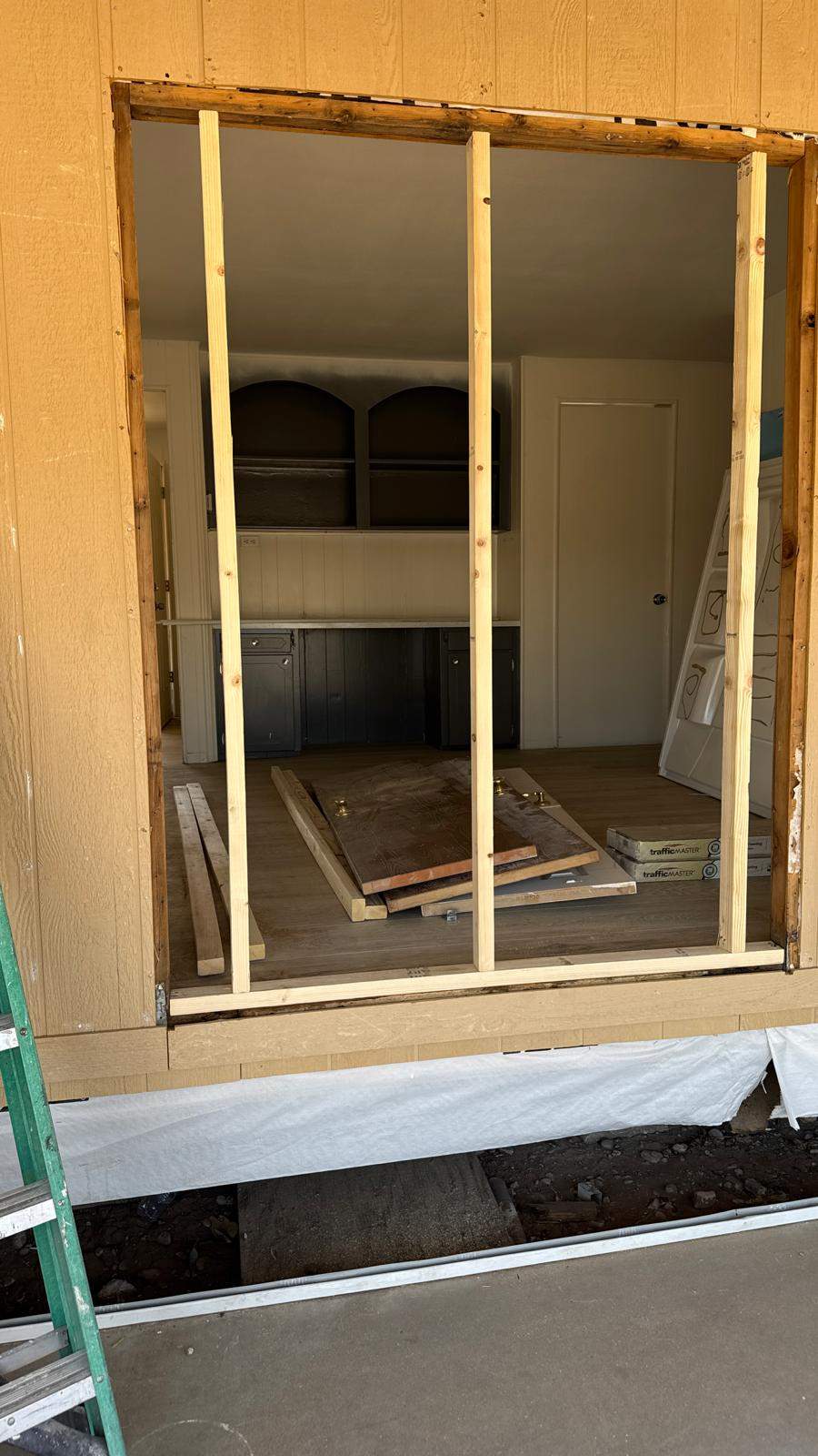 Rehab in process by Mobile Home Installations