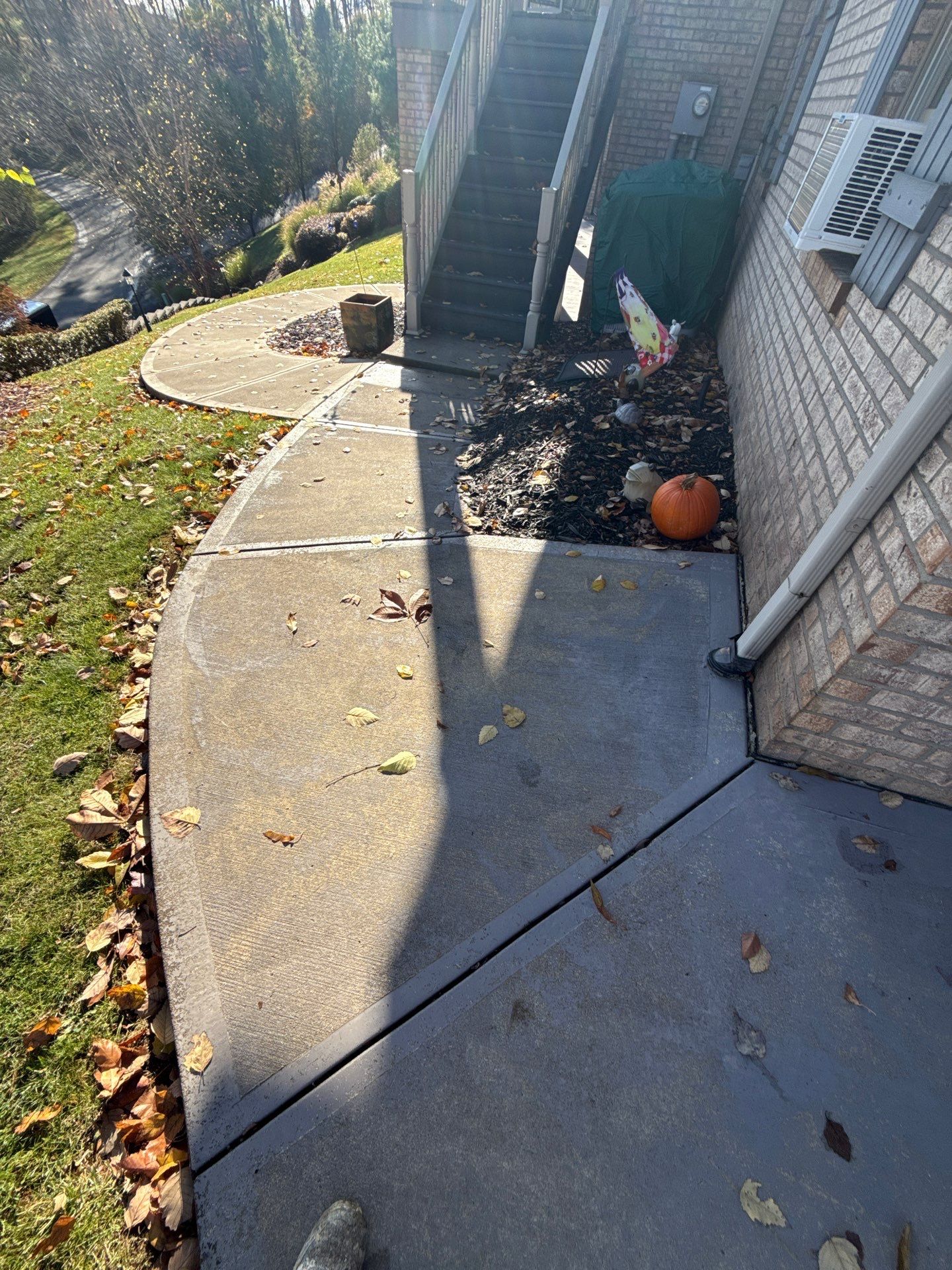 Steep Driveway Project in Sarver by Floors in a Day, Inc