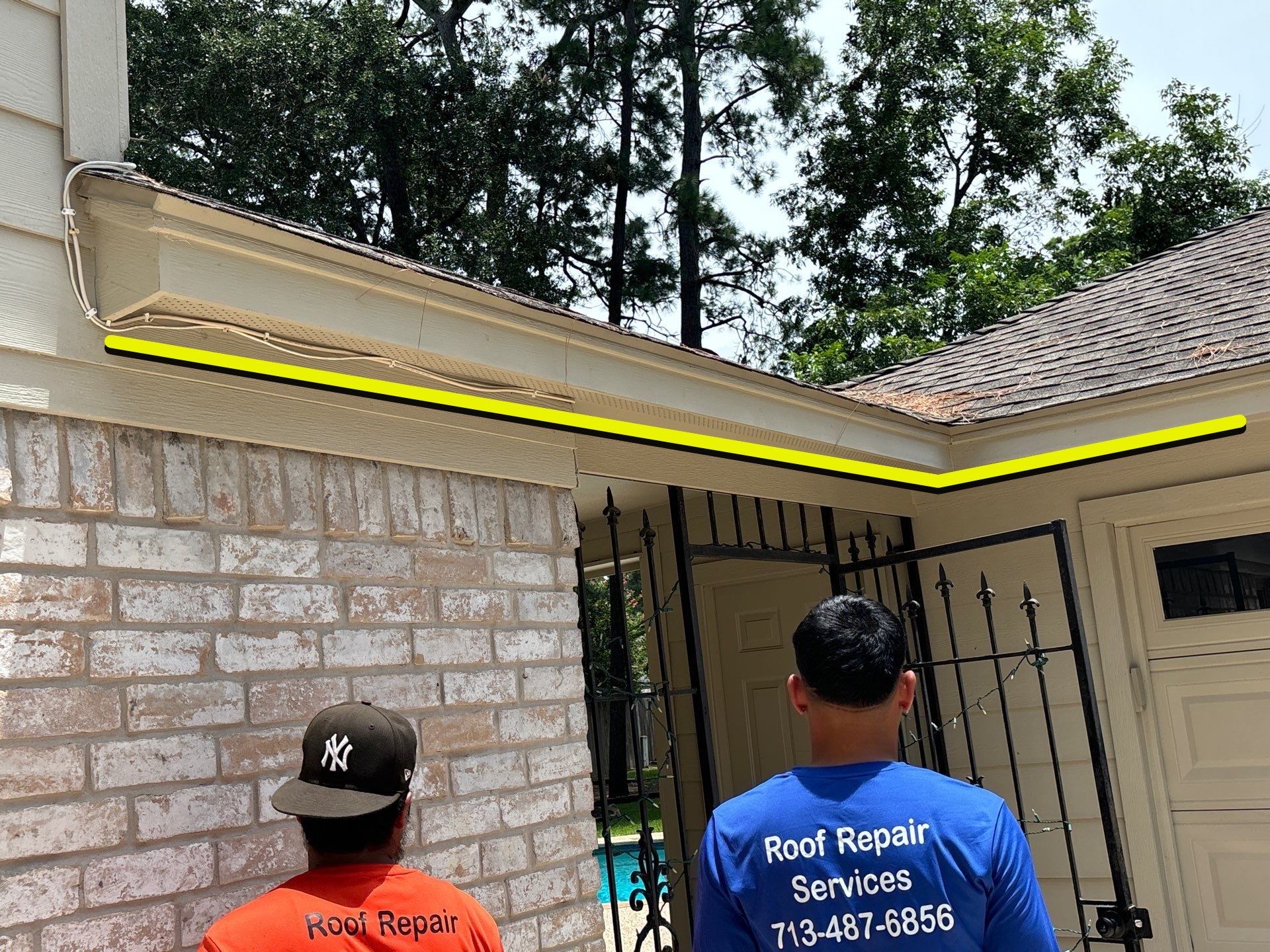 Hail Damage using Owen's Corning Duration (Lifetime) Shingles by Roof Repair Services LLC
