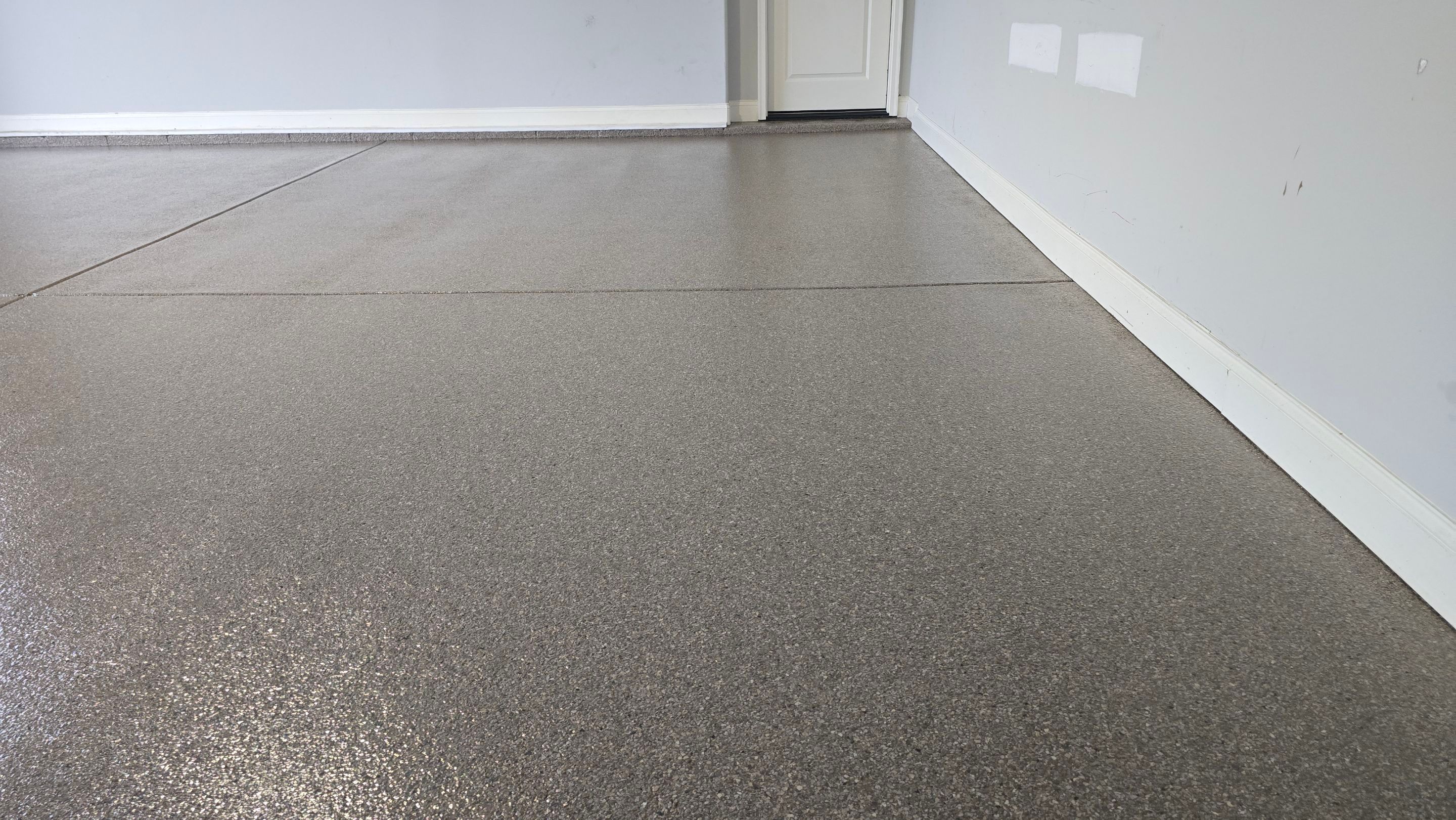 Garage Using Flake by Elite Floor Solutions
